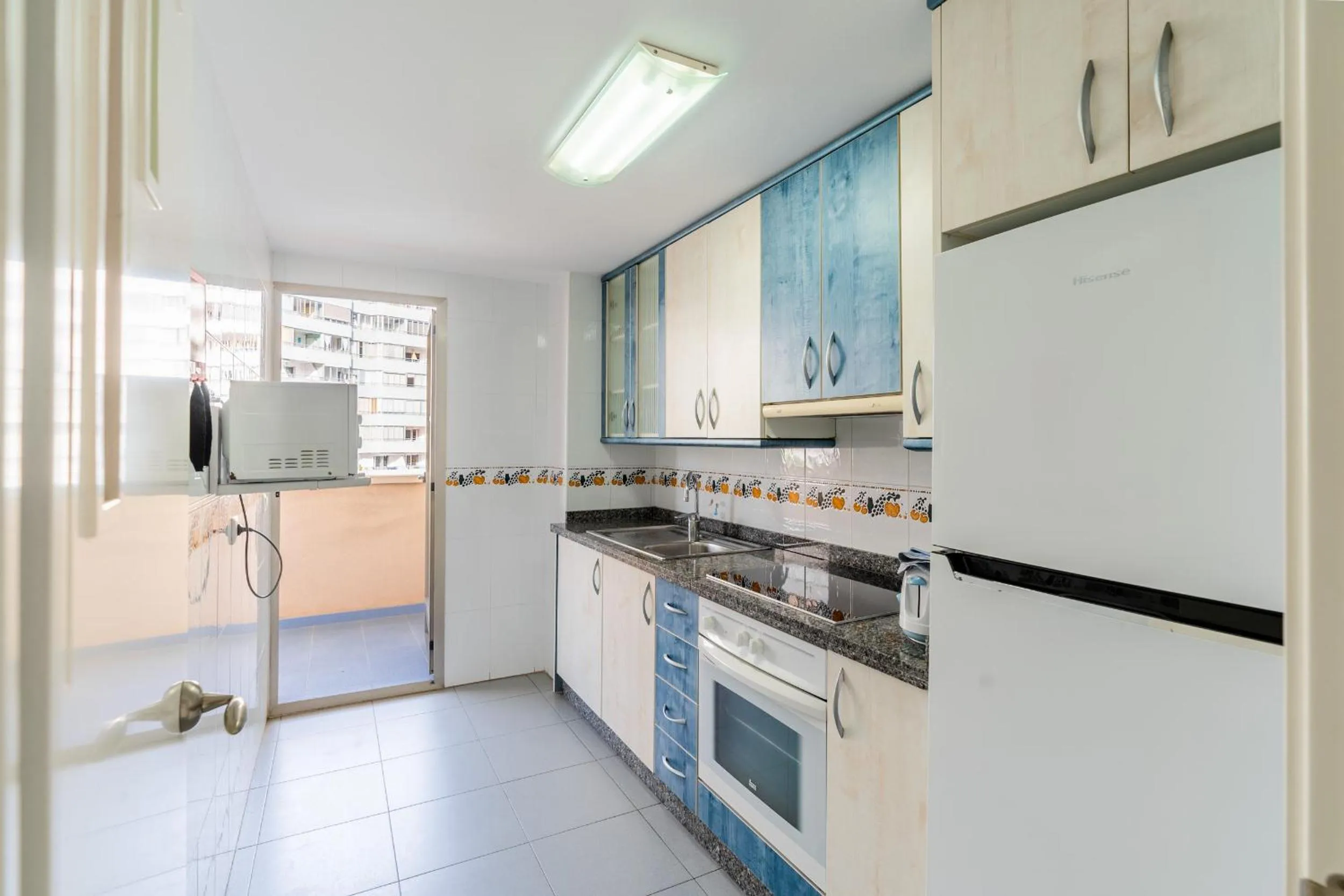 Kitchen or kitchenette in Apartamentos Hipocampos Unitursa