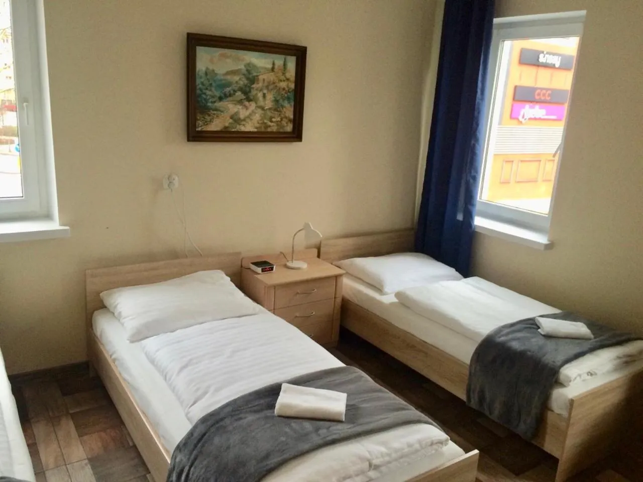 Bed in Pokoje Goscinne ATENA