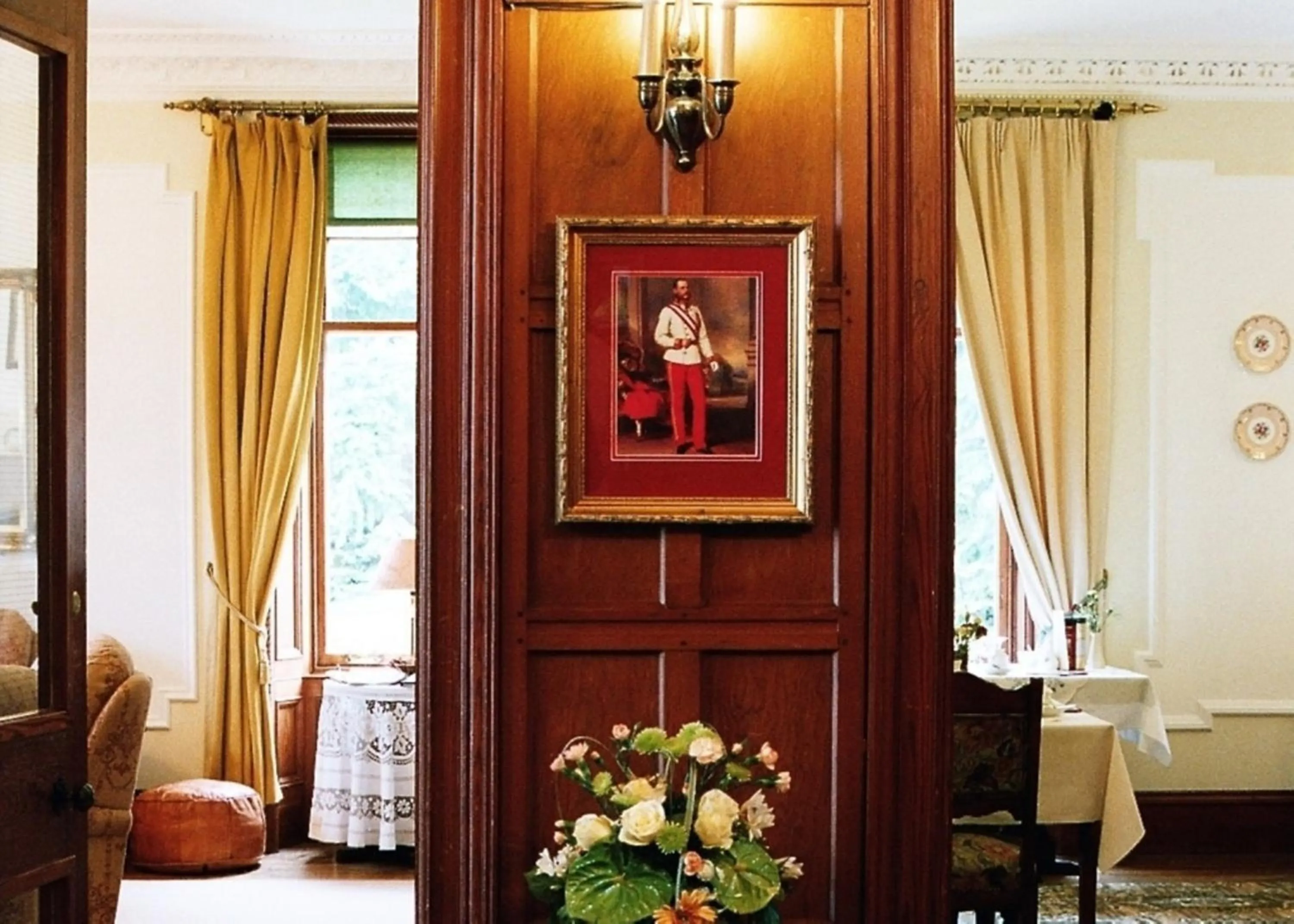 Decorative detail in Tigh na Sgiath Country House Hotel