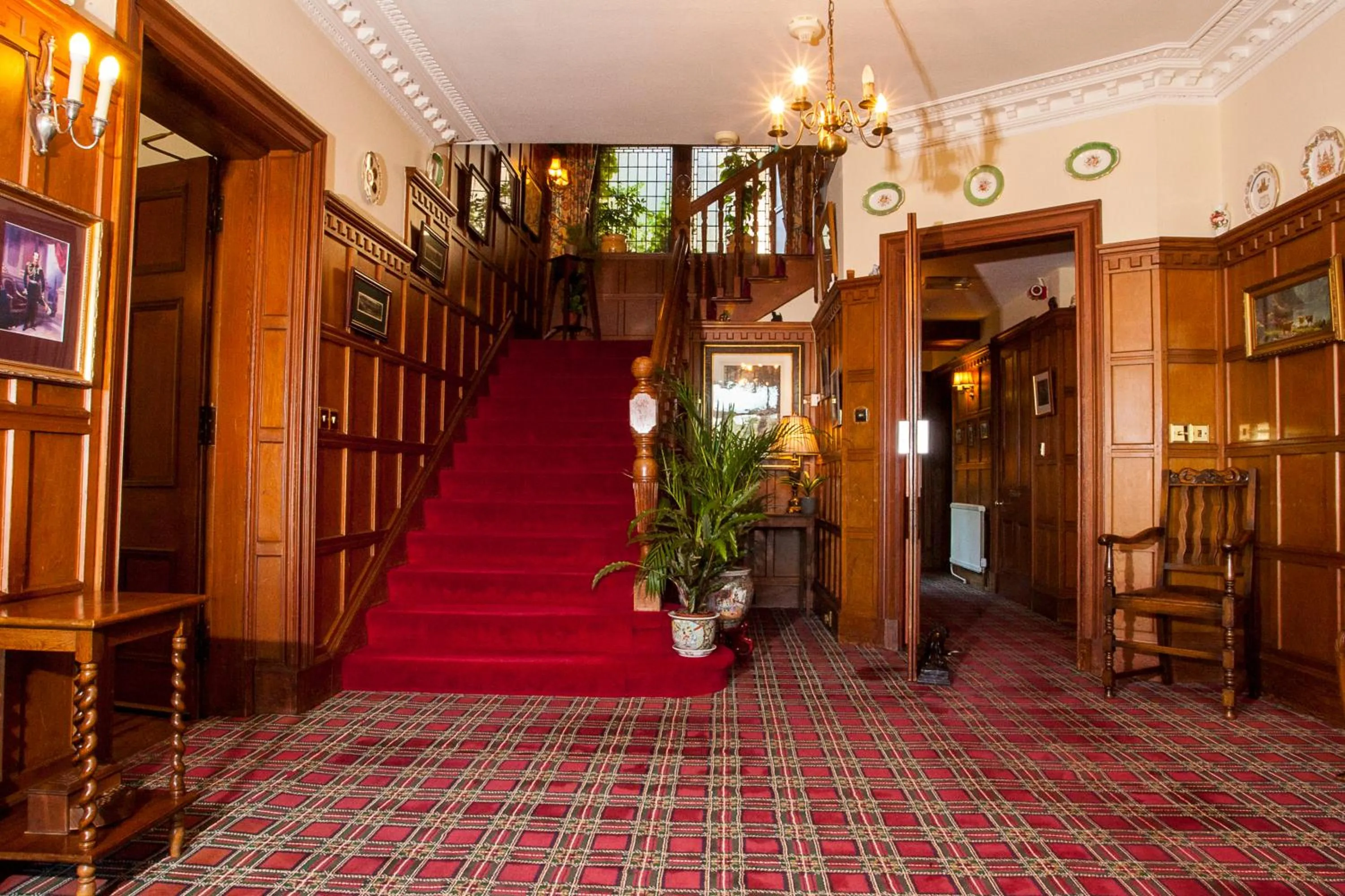 Lobby or reception in Tigh na Sgiath Country House Hotel