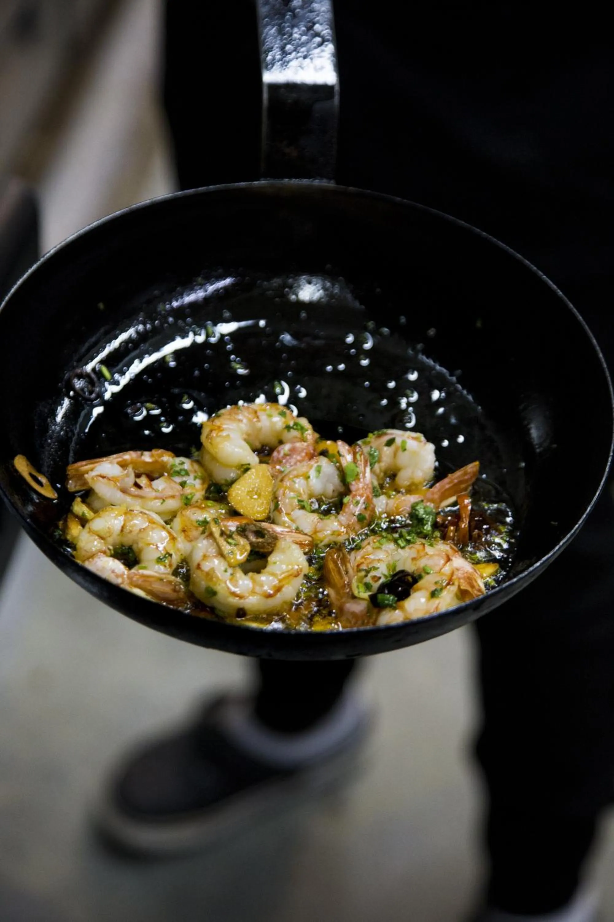 Food and drinks in Loft Osteria by Sagardi