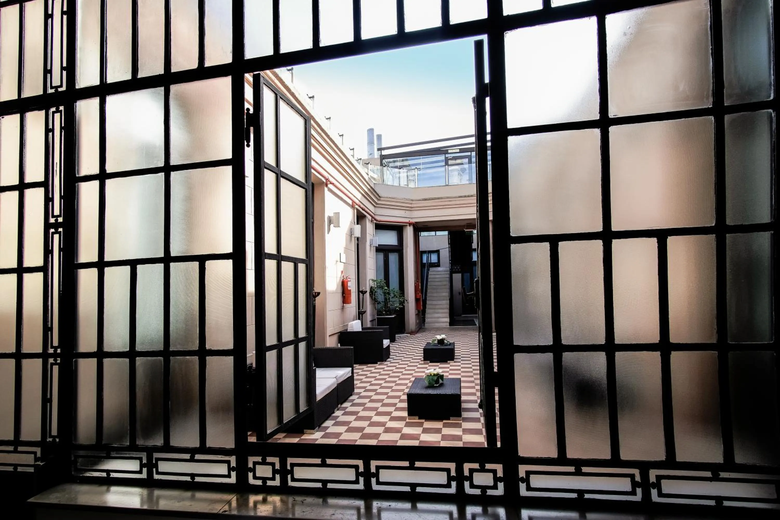 Patio in Loft Osteria by Sagardi