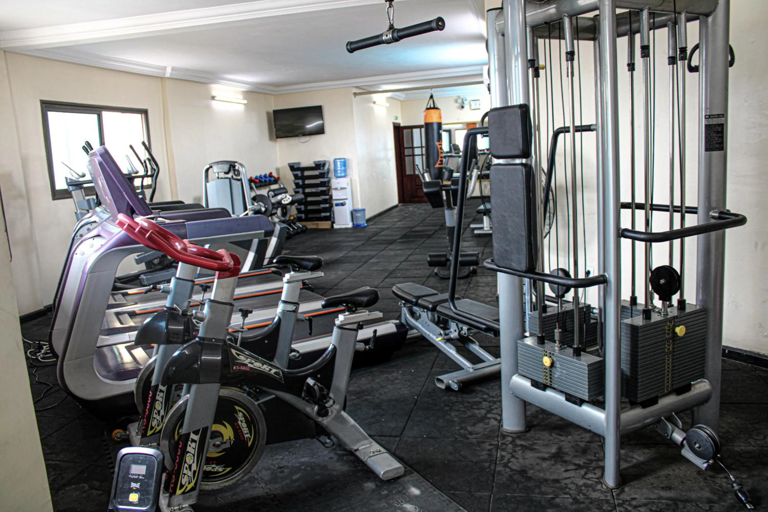 Fitness centre/facilities in Residence Le Carat Bonapriso