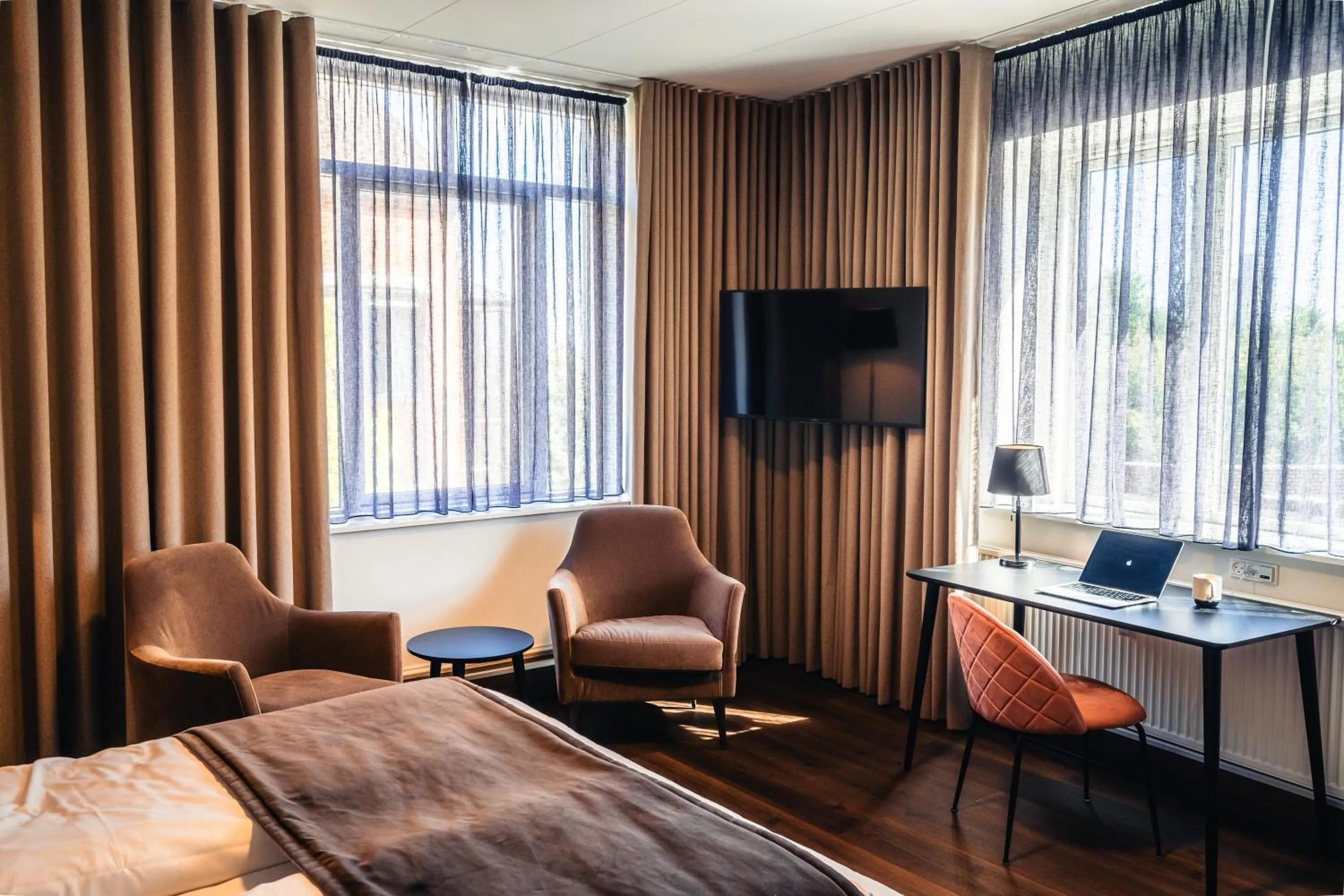 Bed in Struer Grand Hotel