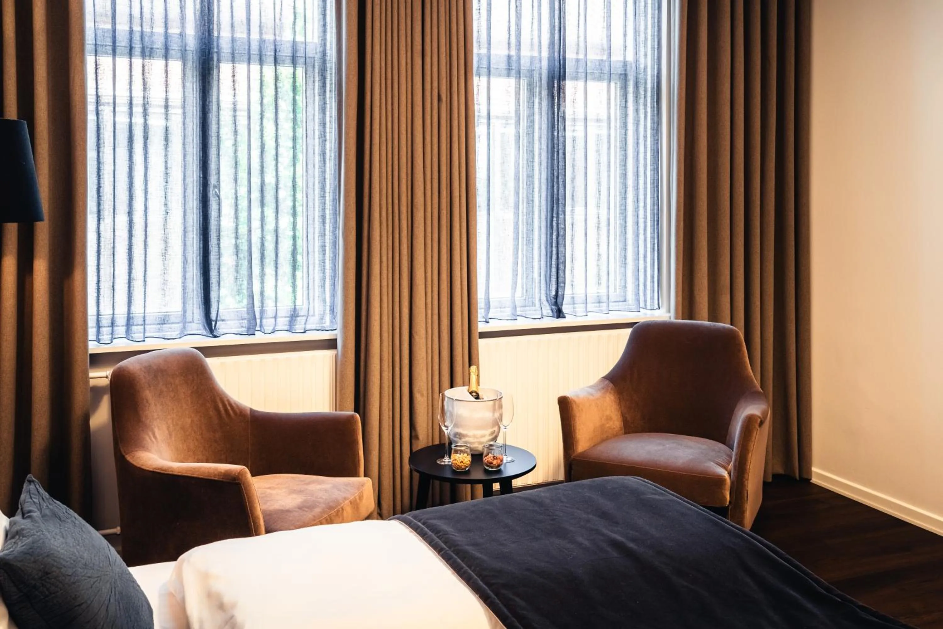 Bed in Struer Grand Hotel