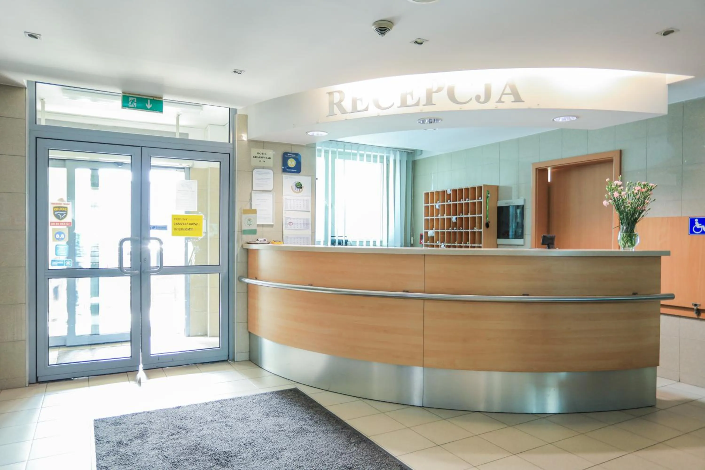 Lobby or reception in Hotel Krakowiak