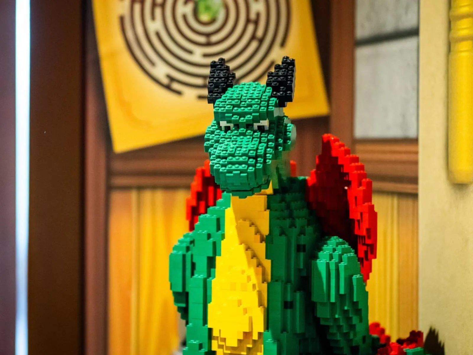 Decorative detail in LEGOLAND(R) Windsor Resort