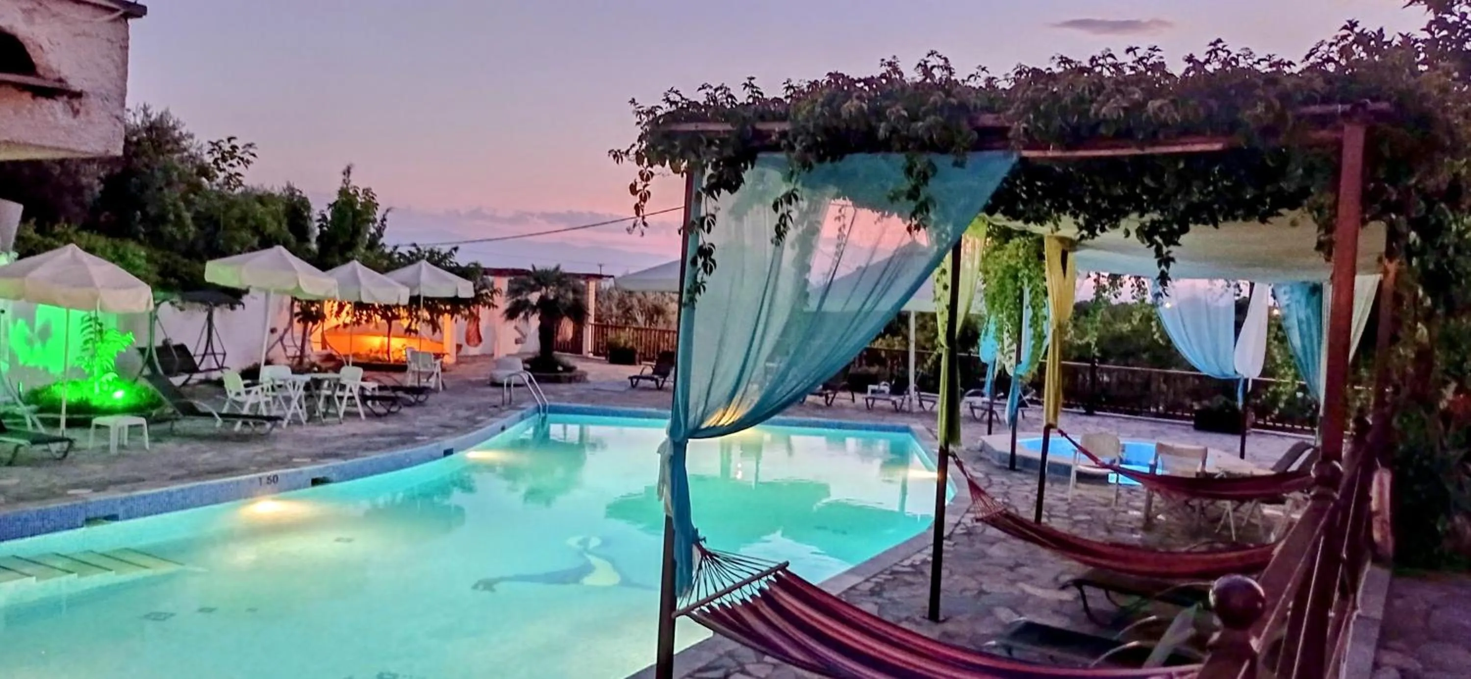 Swimming pool in Seralis Pelion