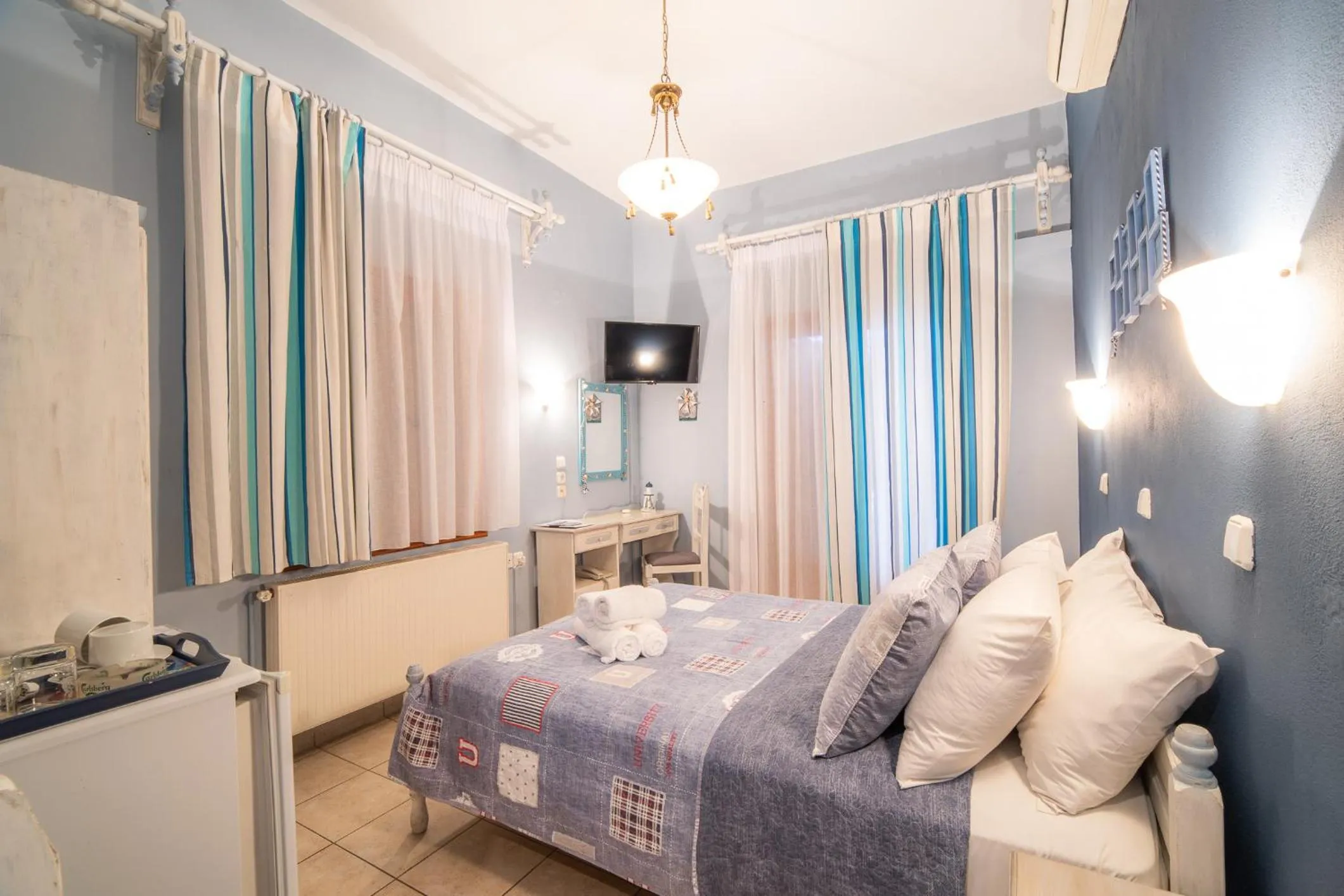 Bedroom, Bed in Seralis Pelion