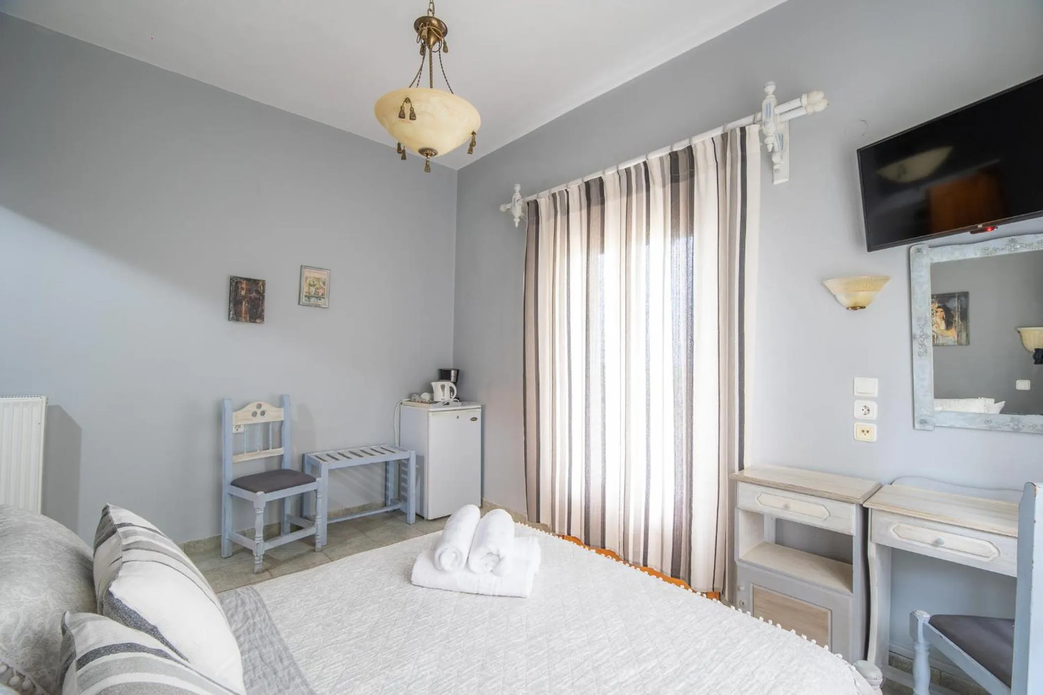 Bedroom, Bed in Seralis Pelion
