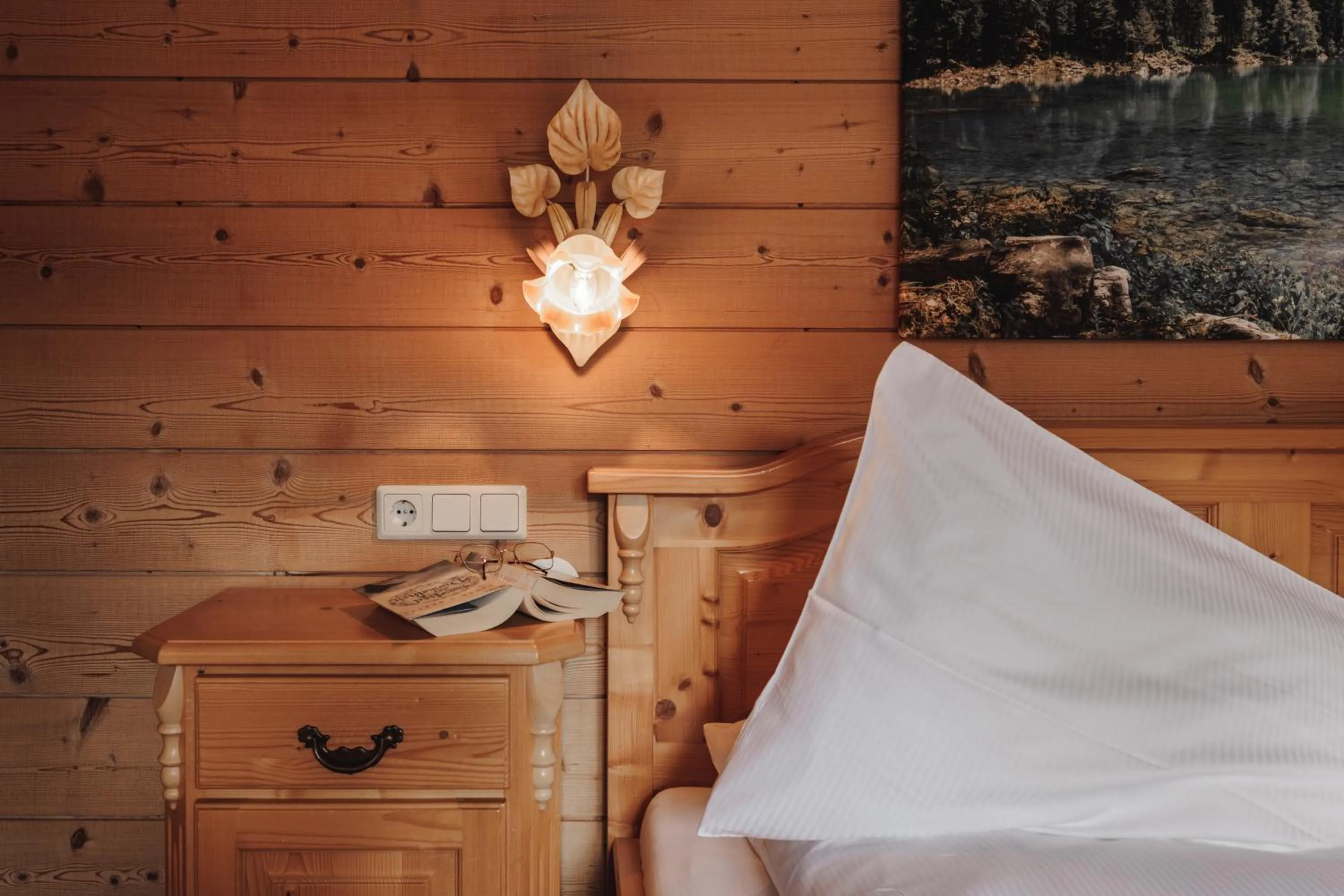 Photo of the whole room, Bed in Hotel Rotlechhof