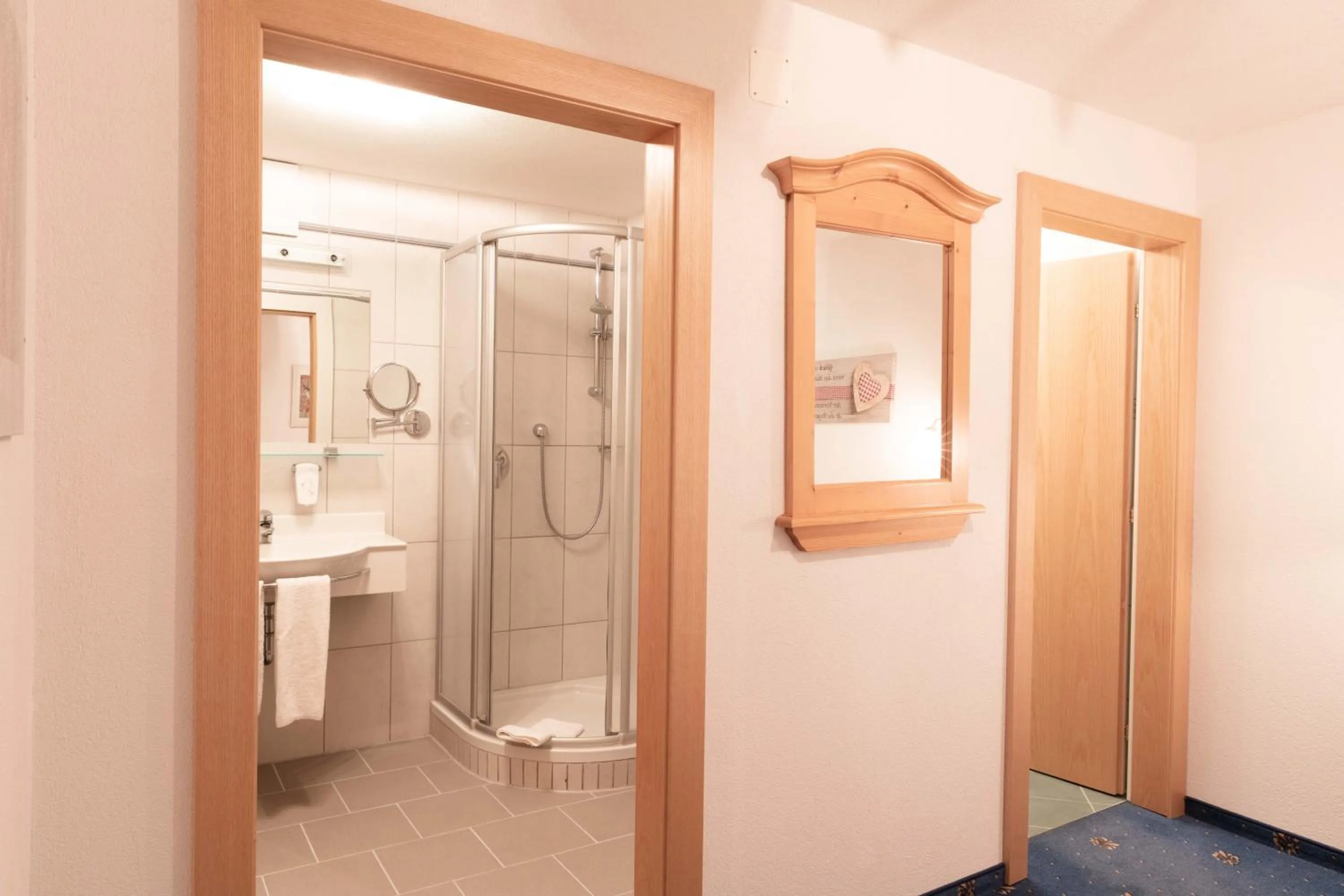 Bathroom in Hotel Rotlechhof