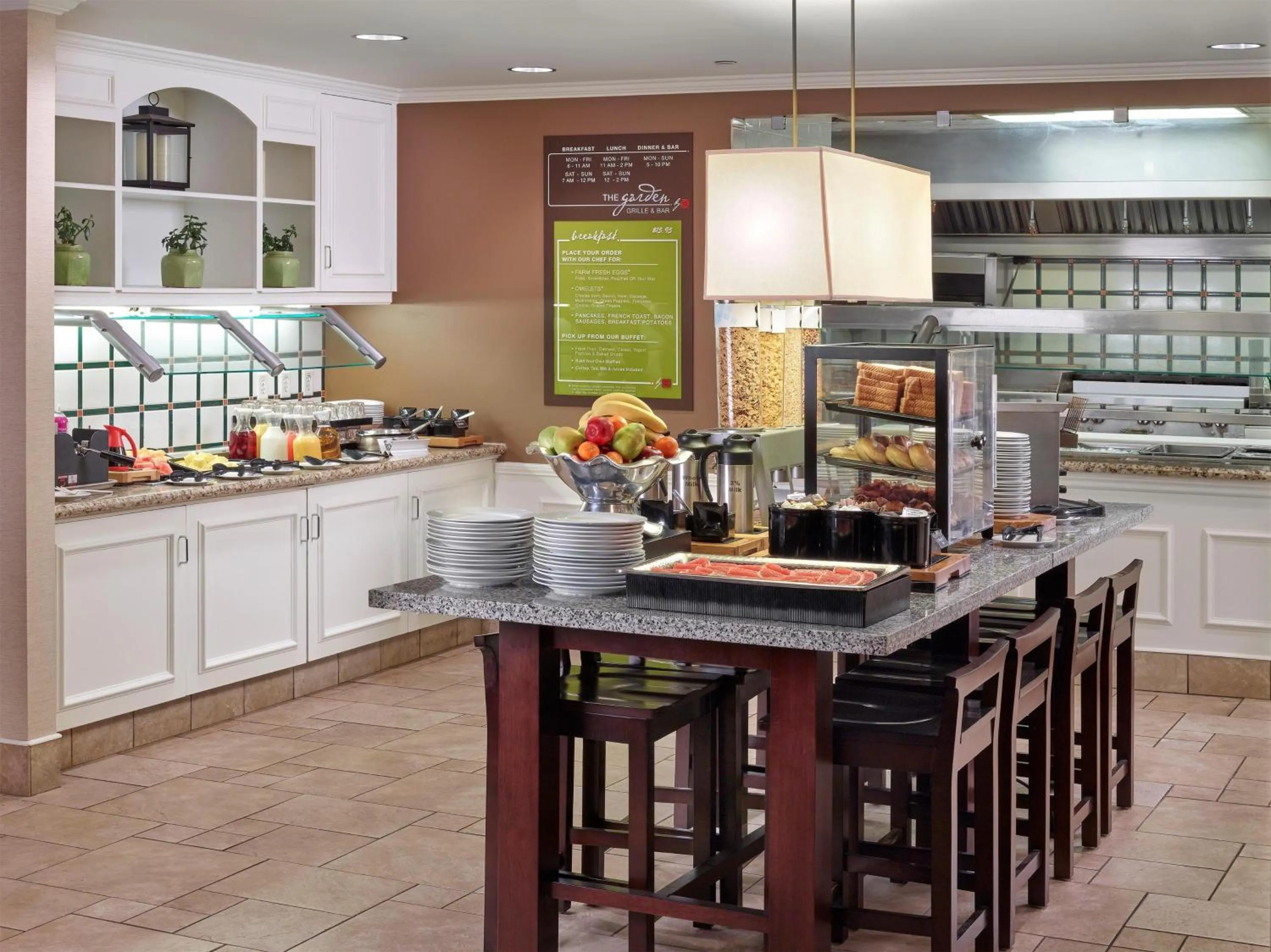 Breakfast in Hilton Garden Inn West Edmonton