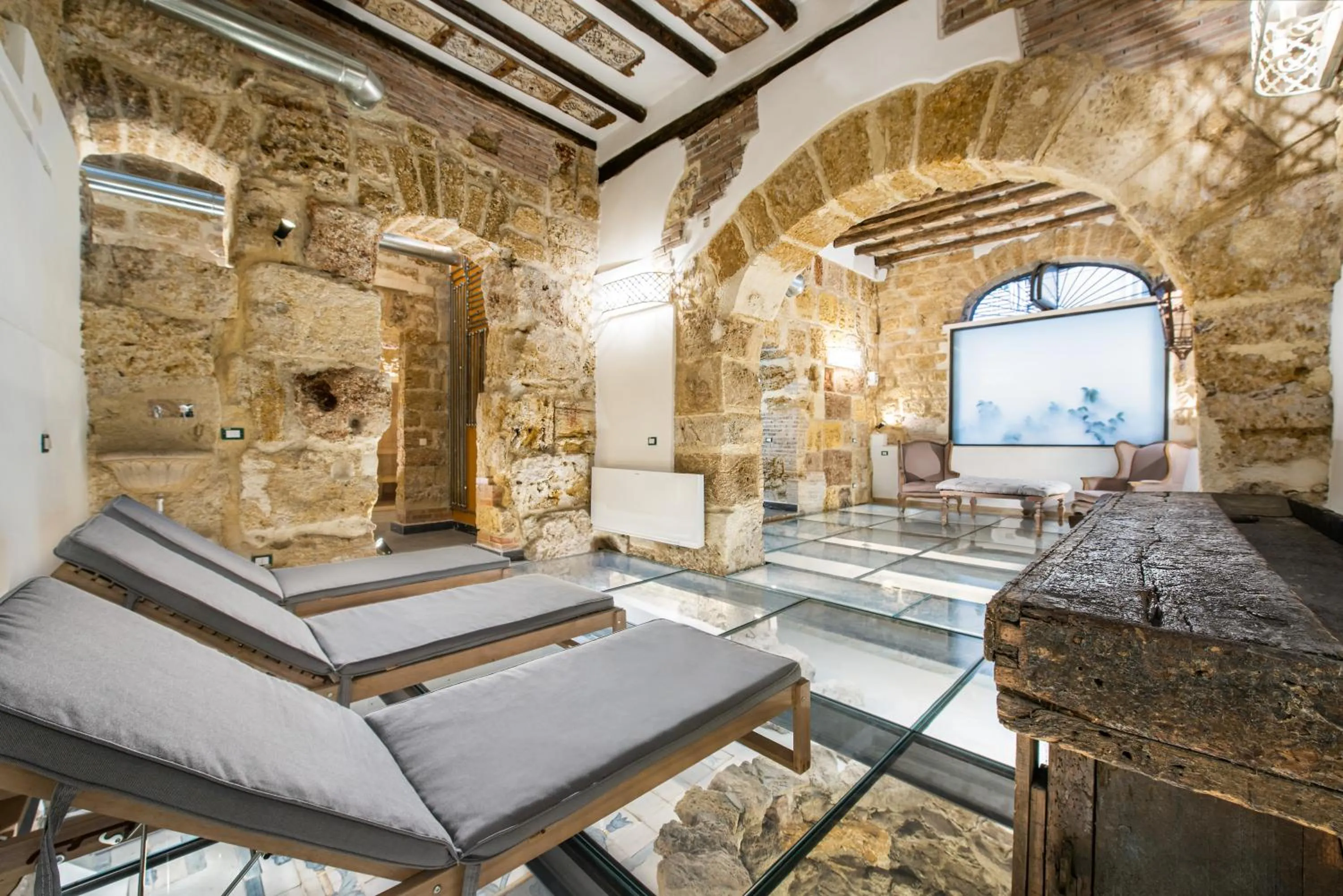 Spa and wellness centre/facilities in Porta di Castro Hotel & SPA