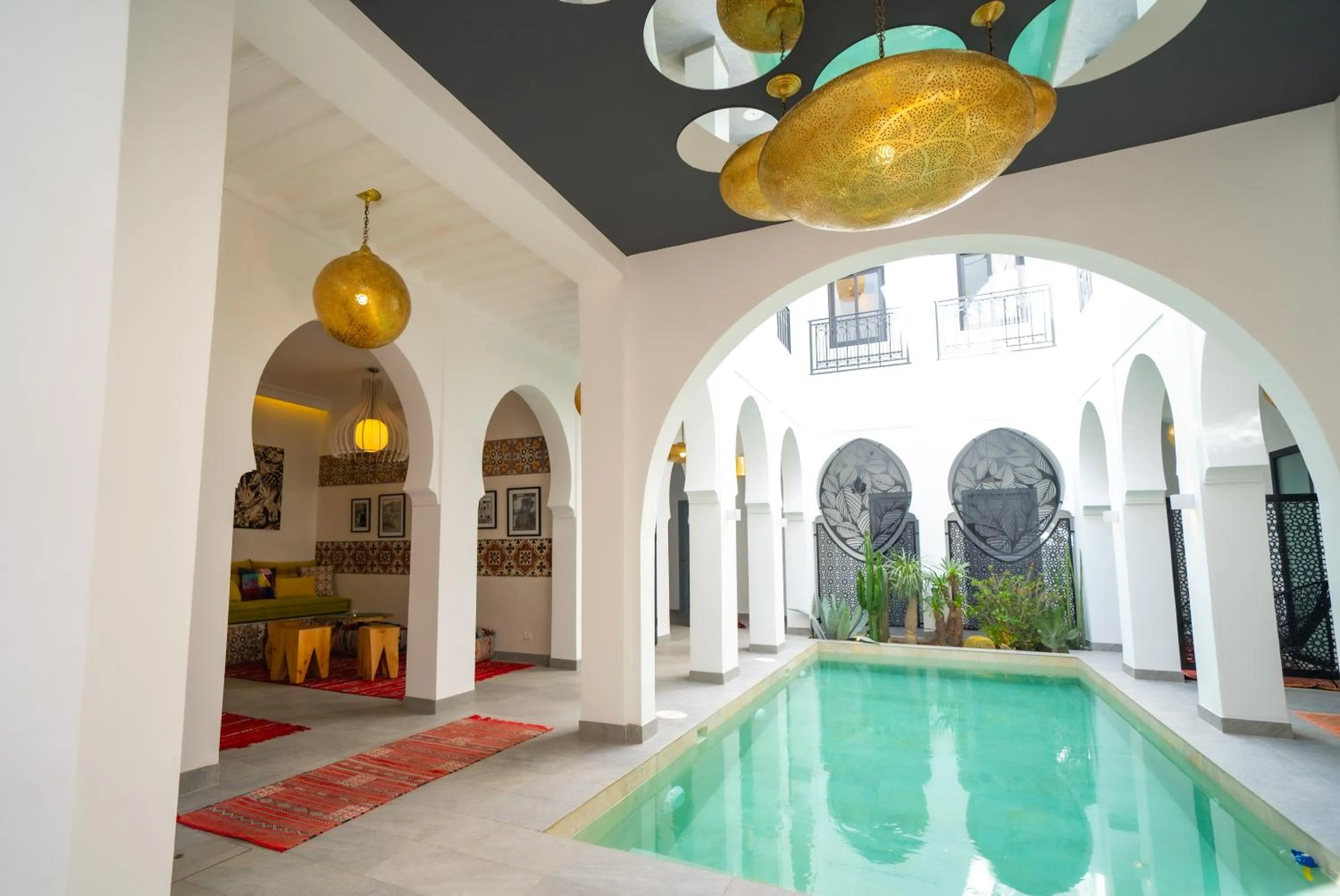 Swimming pool in Riad Shanima SPA Marrakech