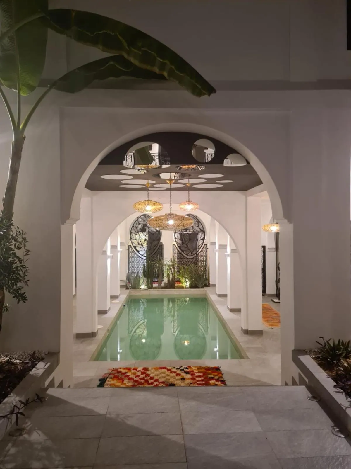 Swimming pool in Riad Shanima SPA Marrakech