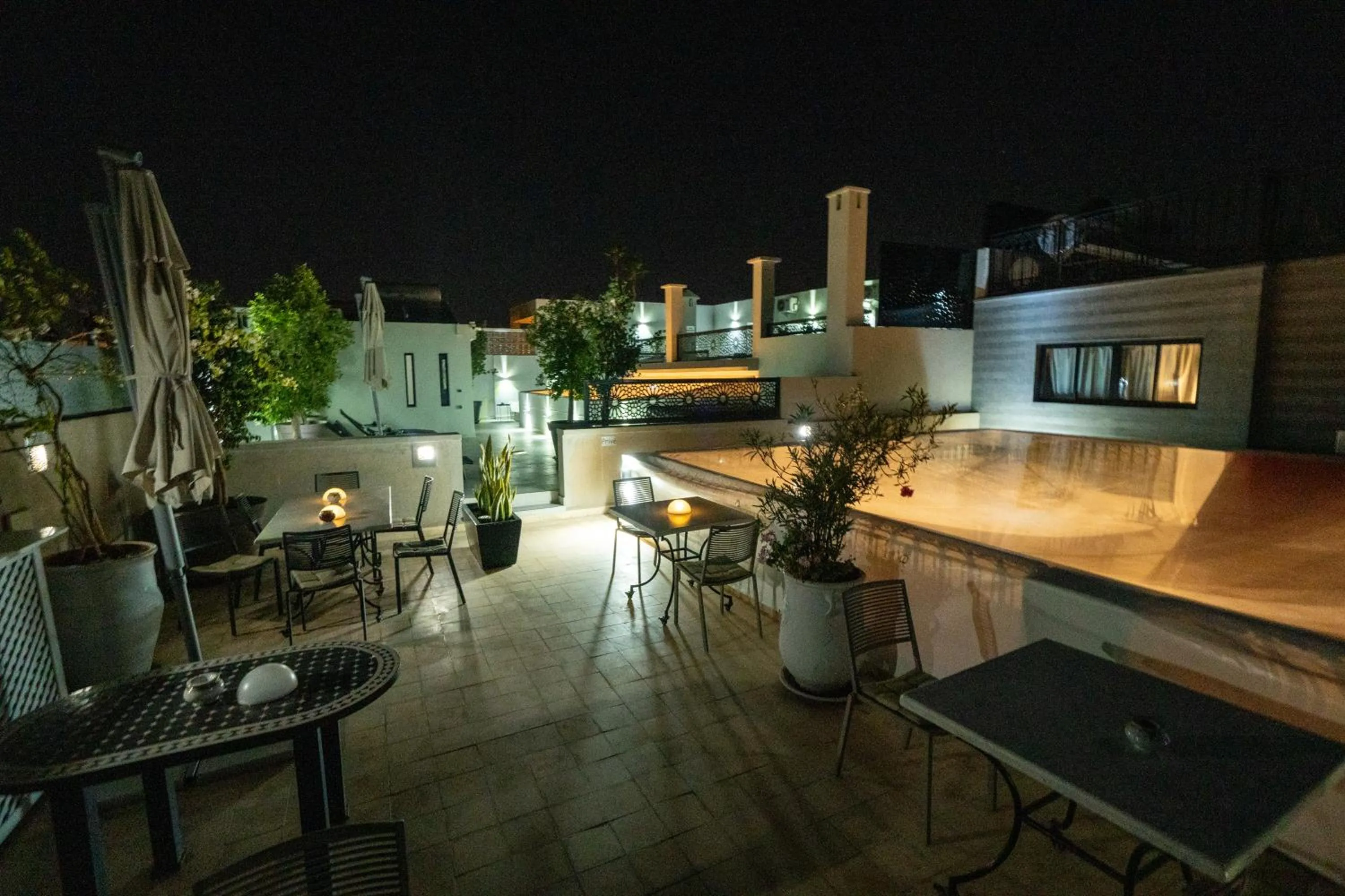 Patio in Riad Shanima SPA Marrakech