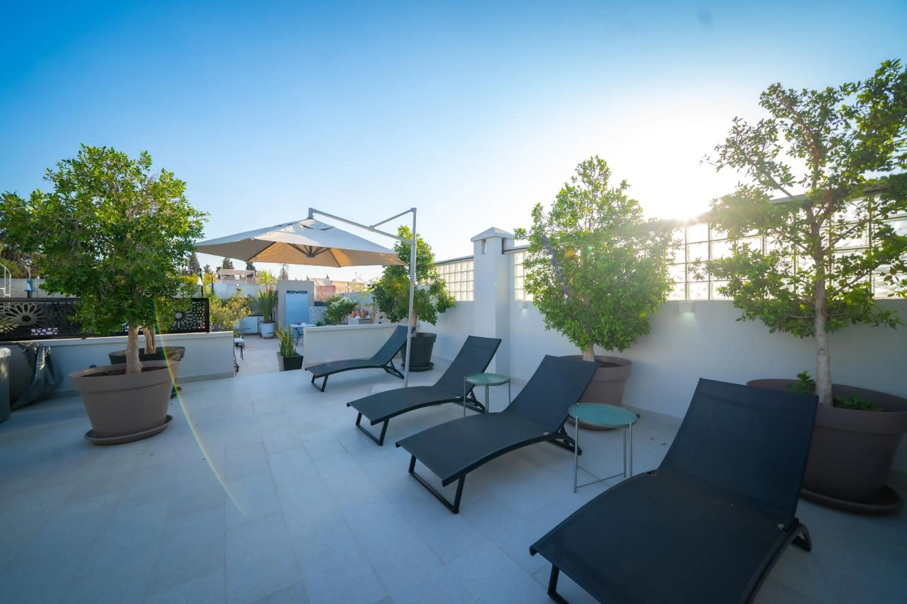 Patio in Riad Shanima SPA Marrakech