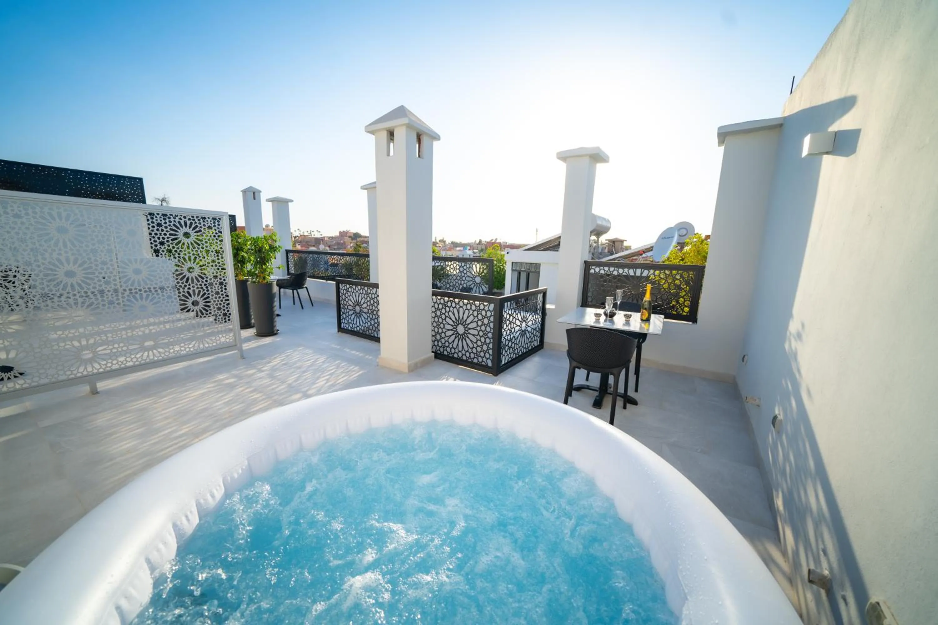 Patio in Riad Shanima SPA Marrakech