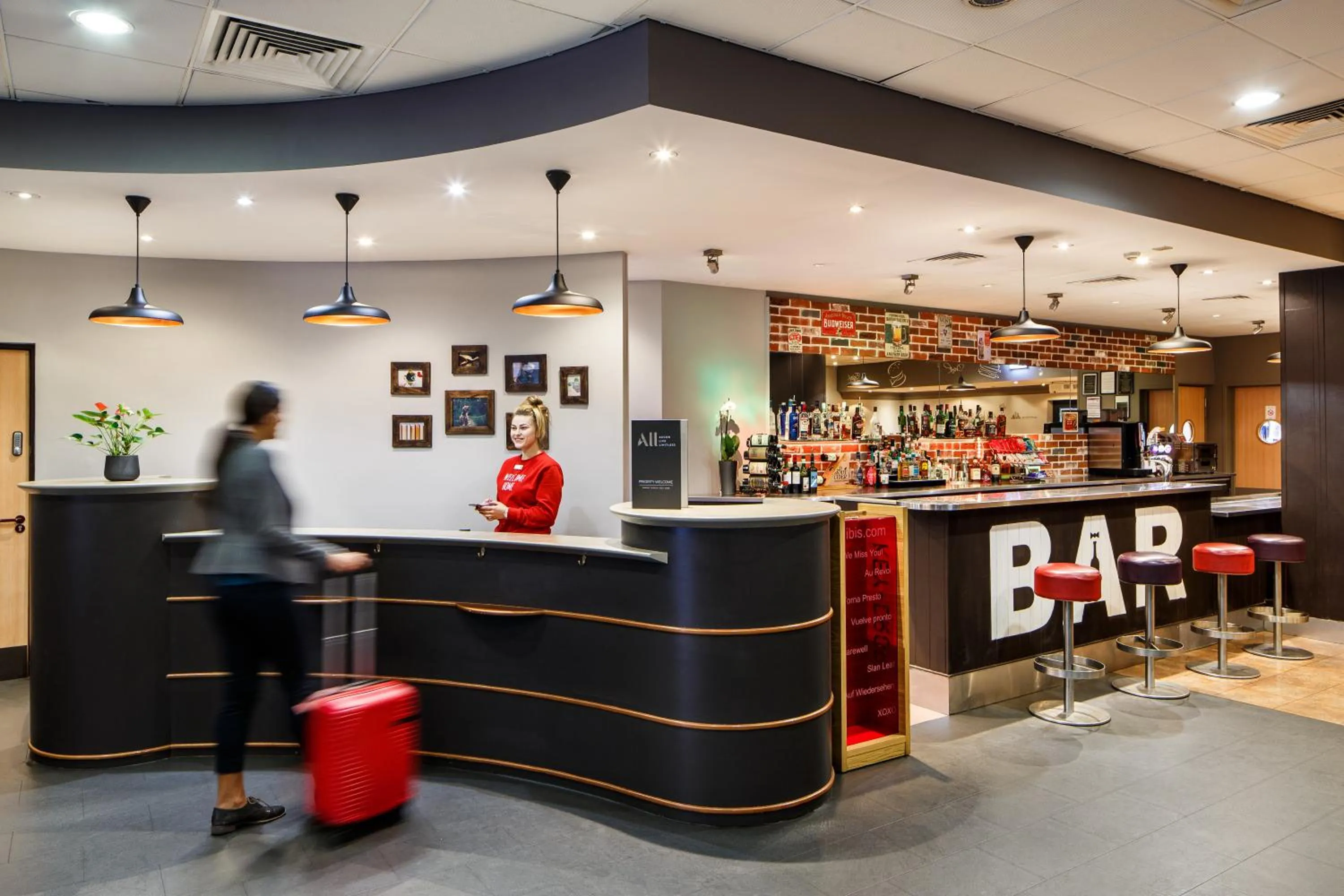 Staff in ibis Hotel Northampton Centre