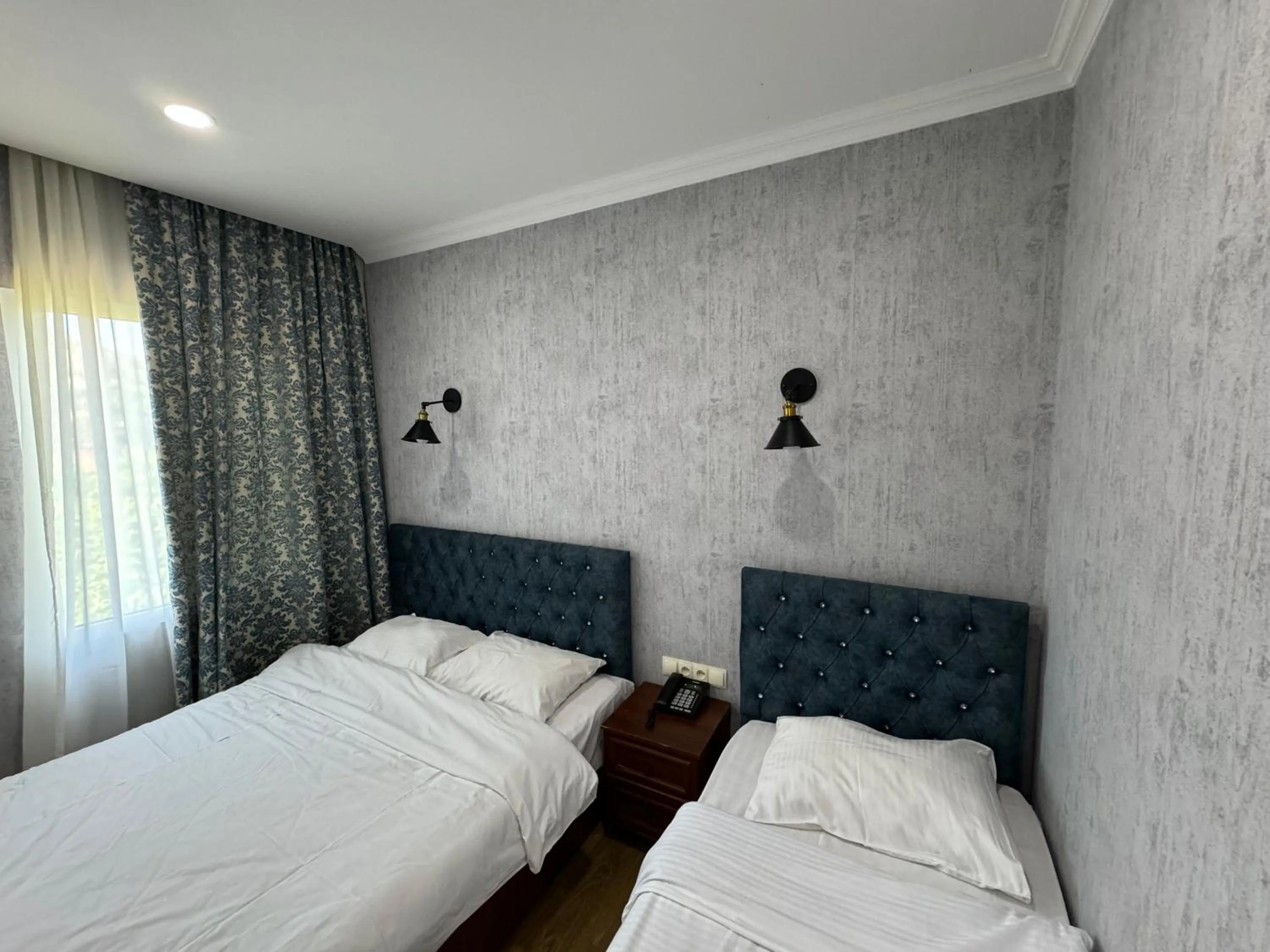 Bed in Hotel Kalanga