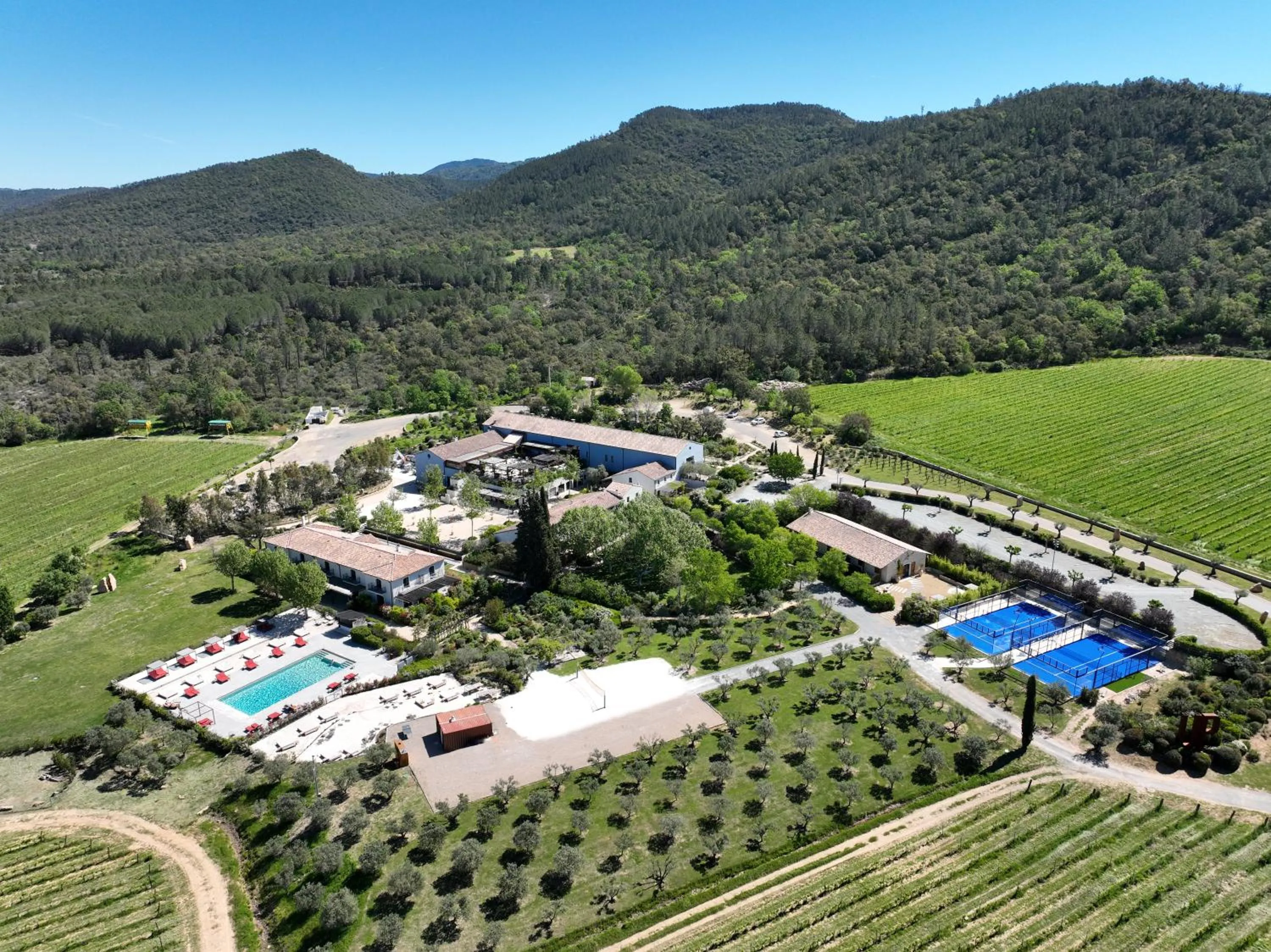 Bird's eye view in Ultimate Provence Hotel & Spa