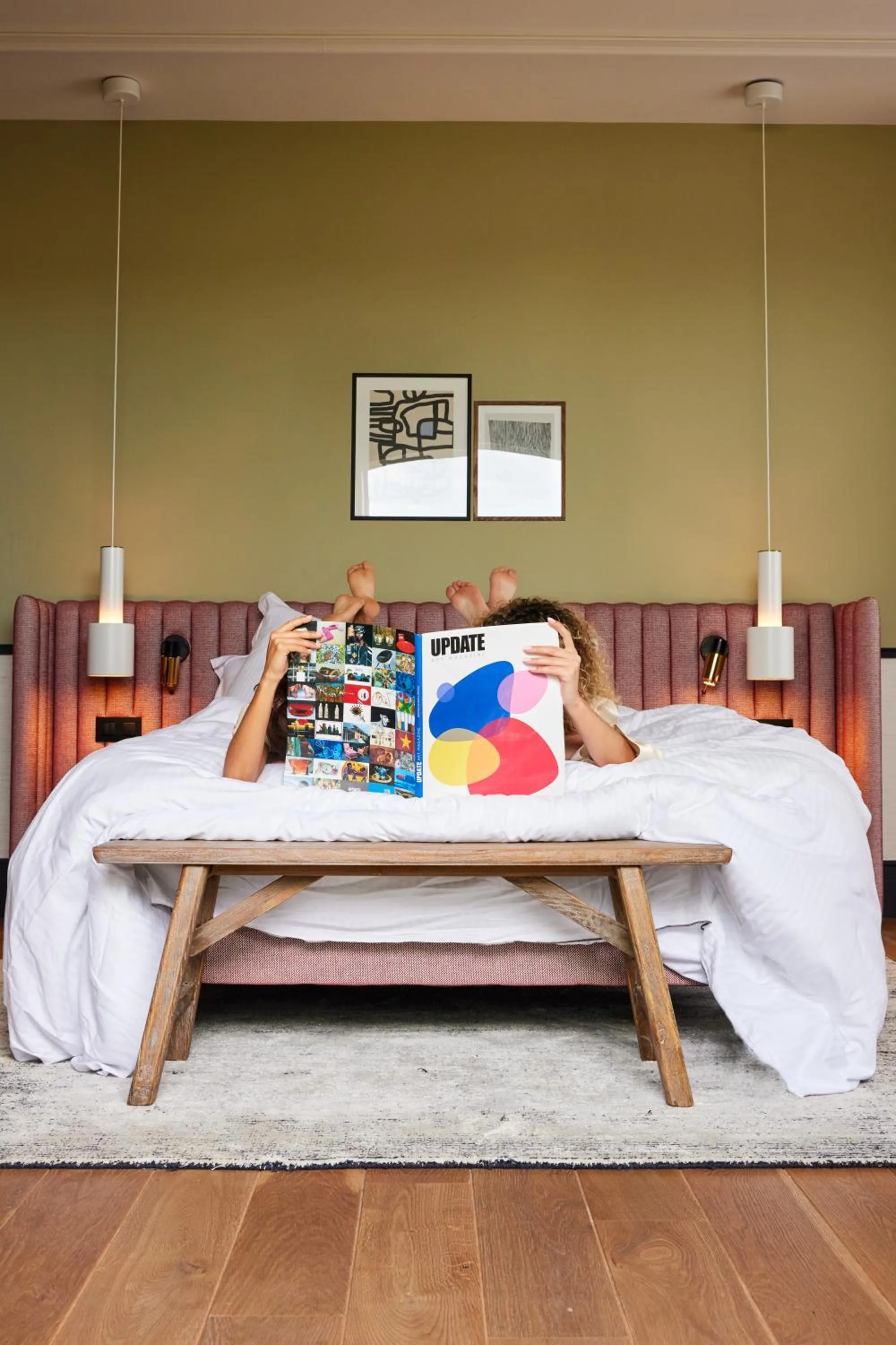 Bed in Ultimate Provence Hotel & Spa