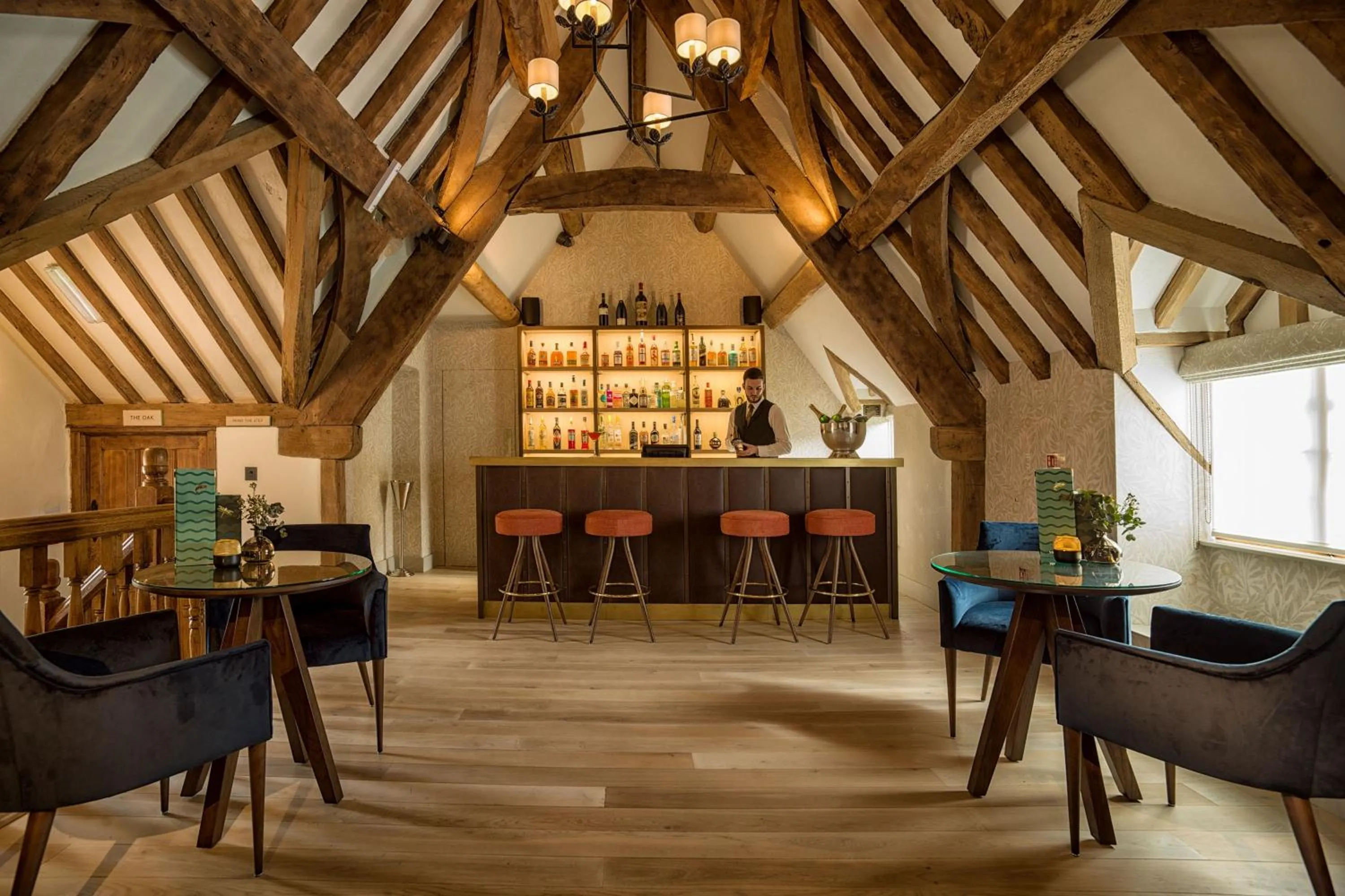 Lounge or bar in Old Swan & Minster Mill