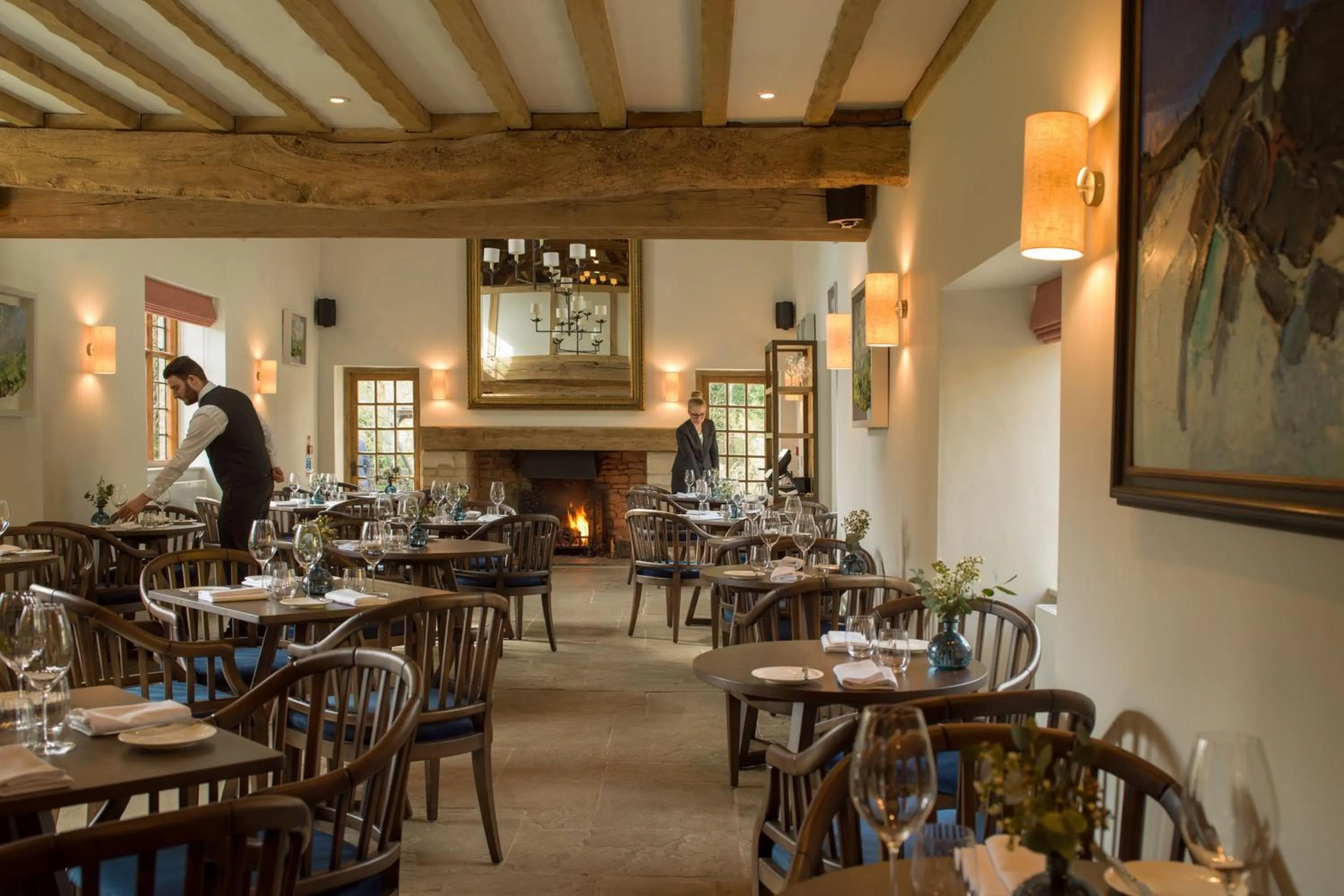 Restaurant/places to eat in Old Swan & Minster Mill