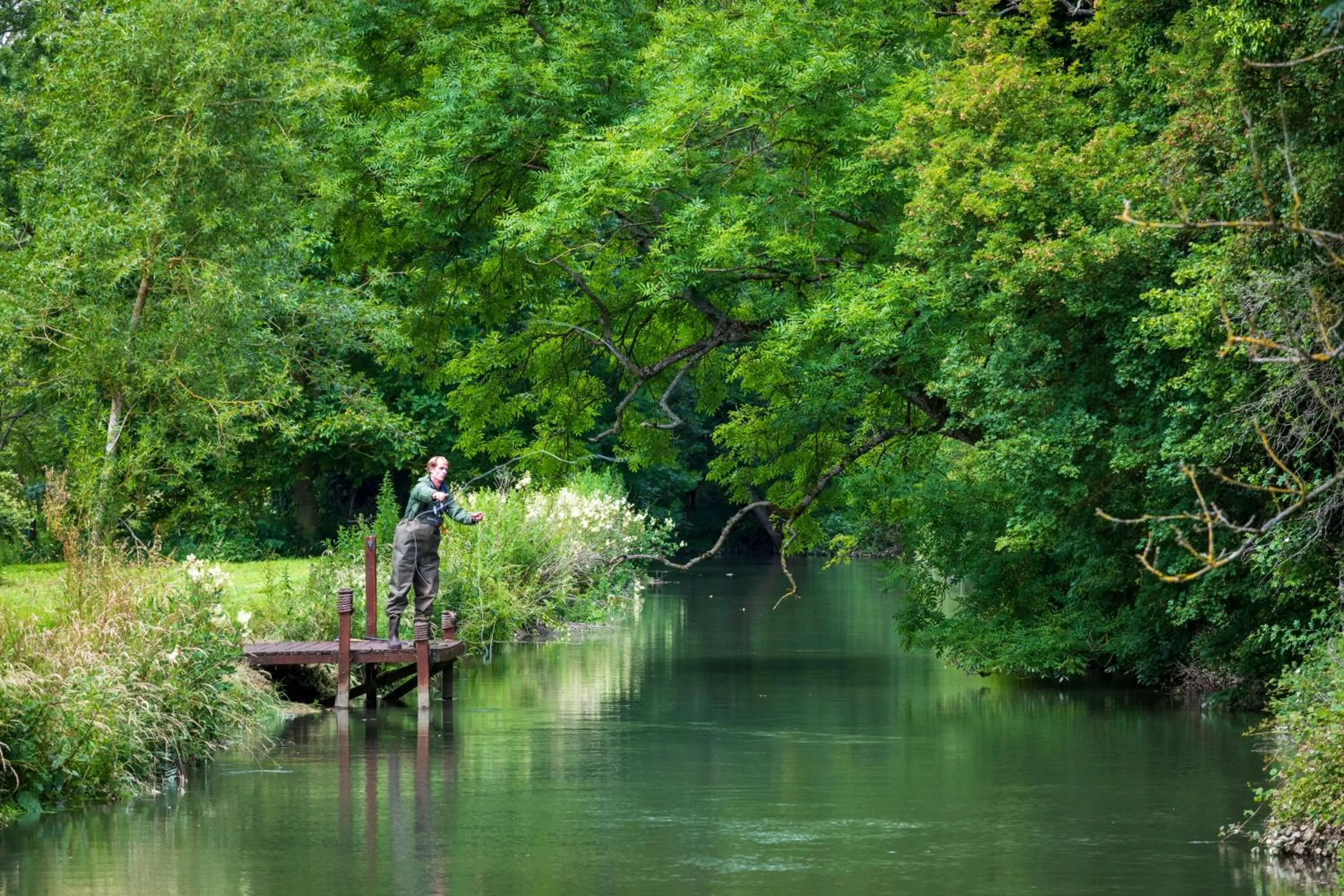 Fishing in Old Swan & Minster Mill