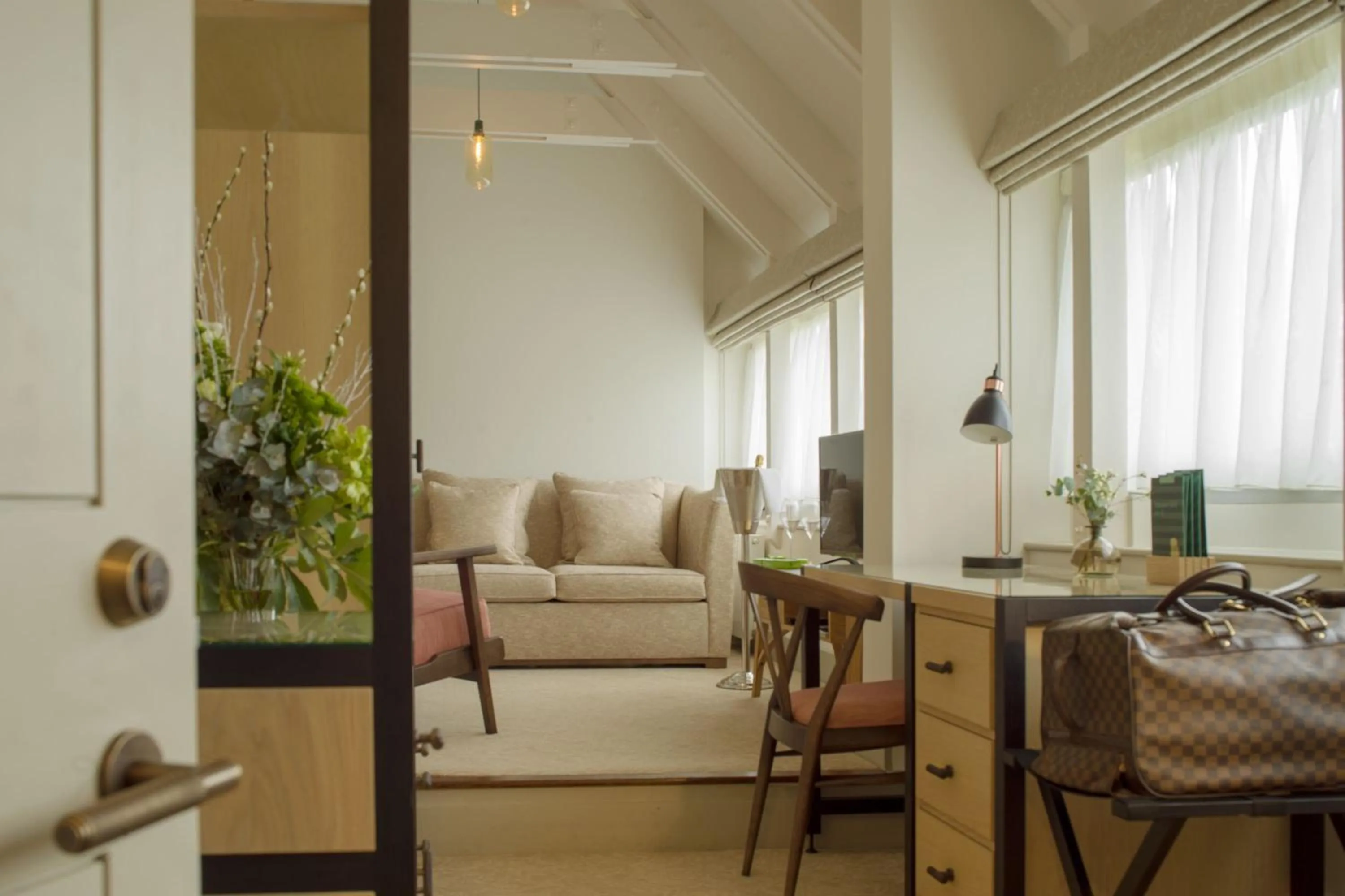 Seating area in Old Swan & Minster Mill