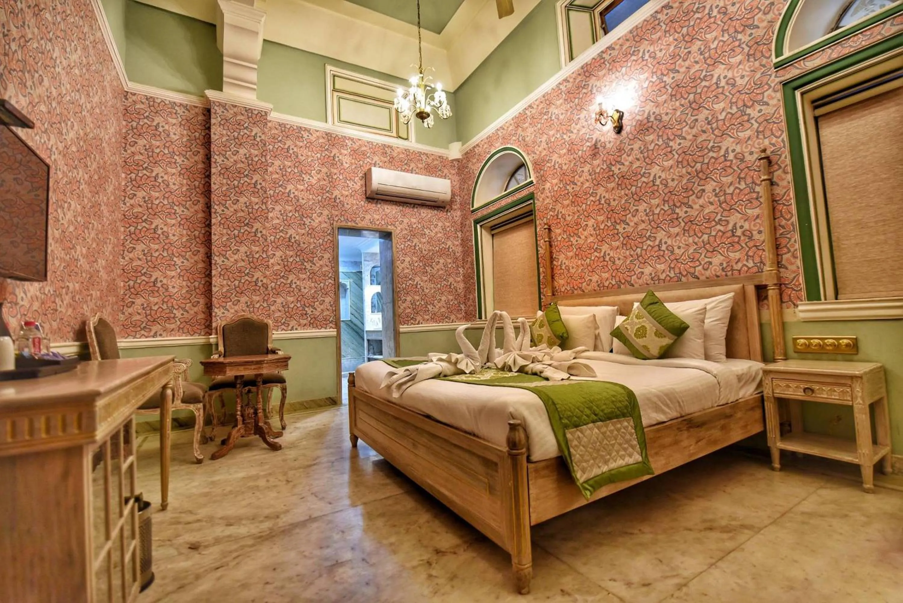 Photo of the whole room, Bed in Nirbana Palace - A Heritage Hotel and Spa