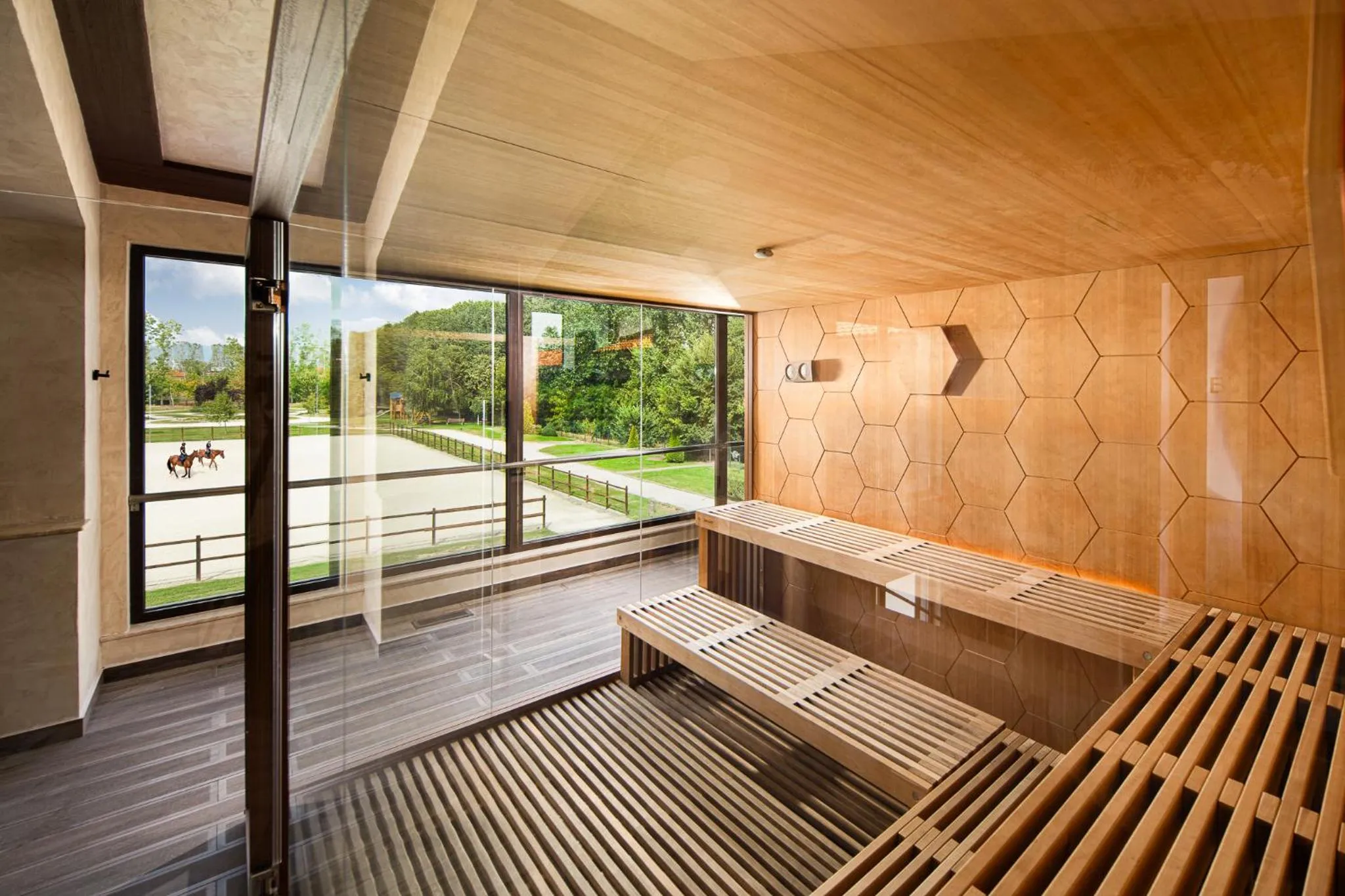 Sauna in Boutique Complex Trakiets