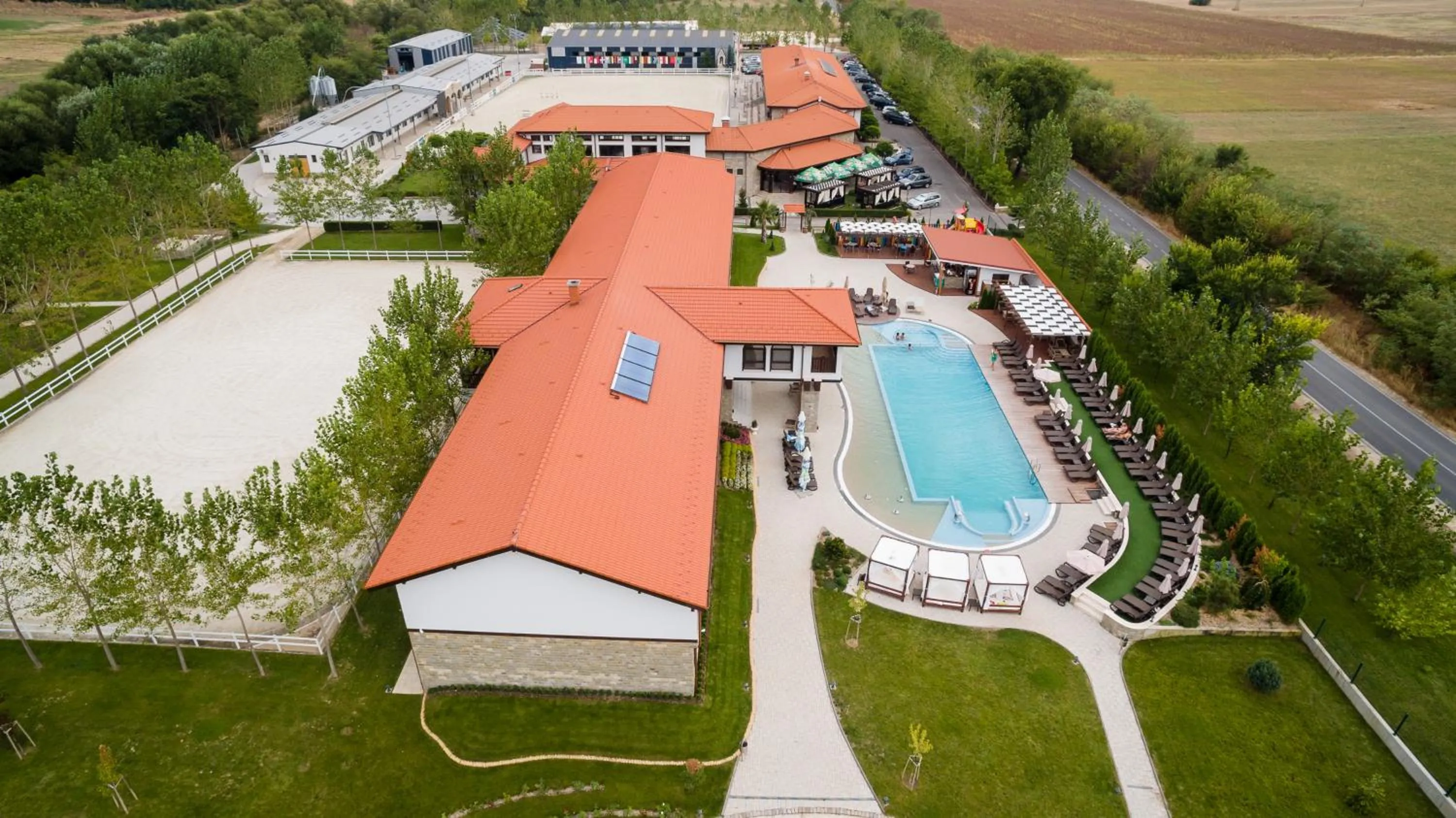 Bird's eye view in Boutique Complex Trakiets