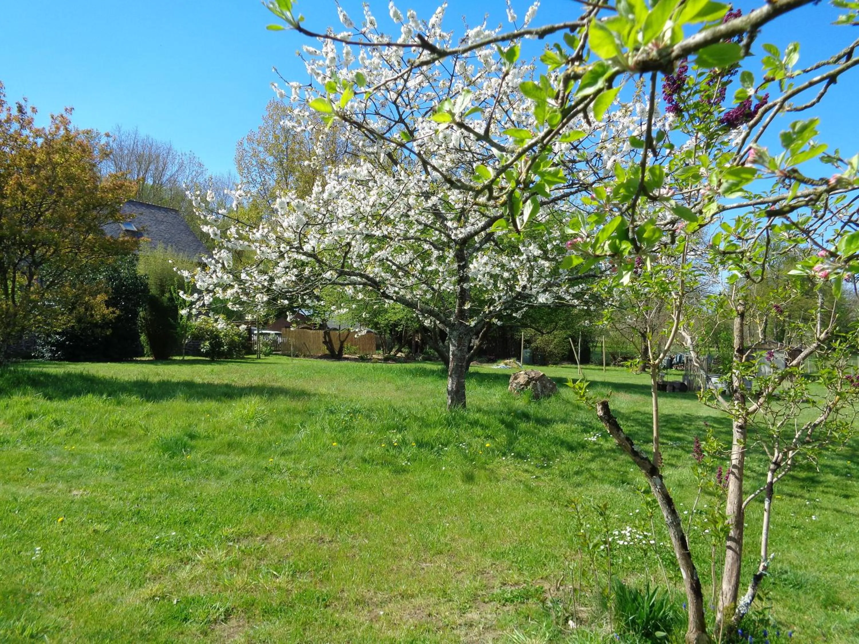 Garden view in Ker Adsav o'naturel