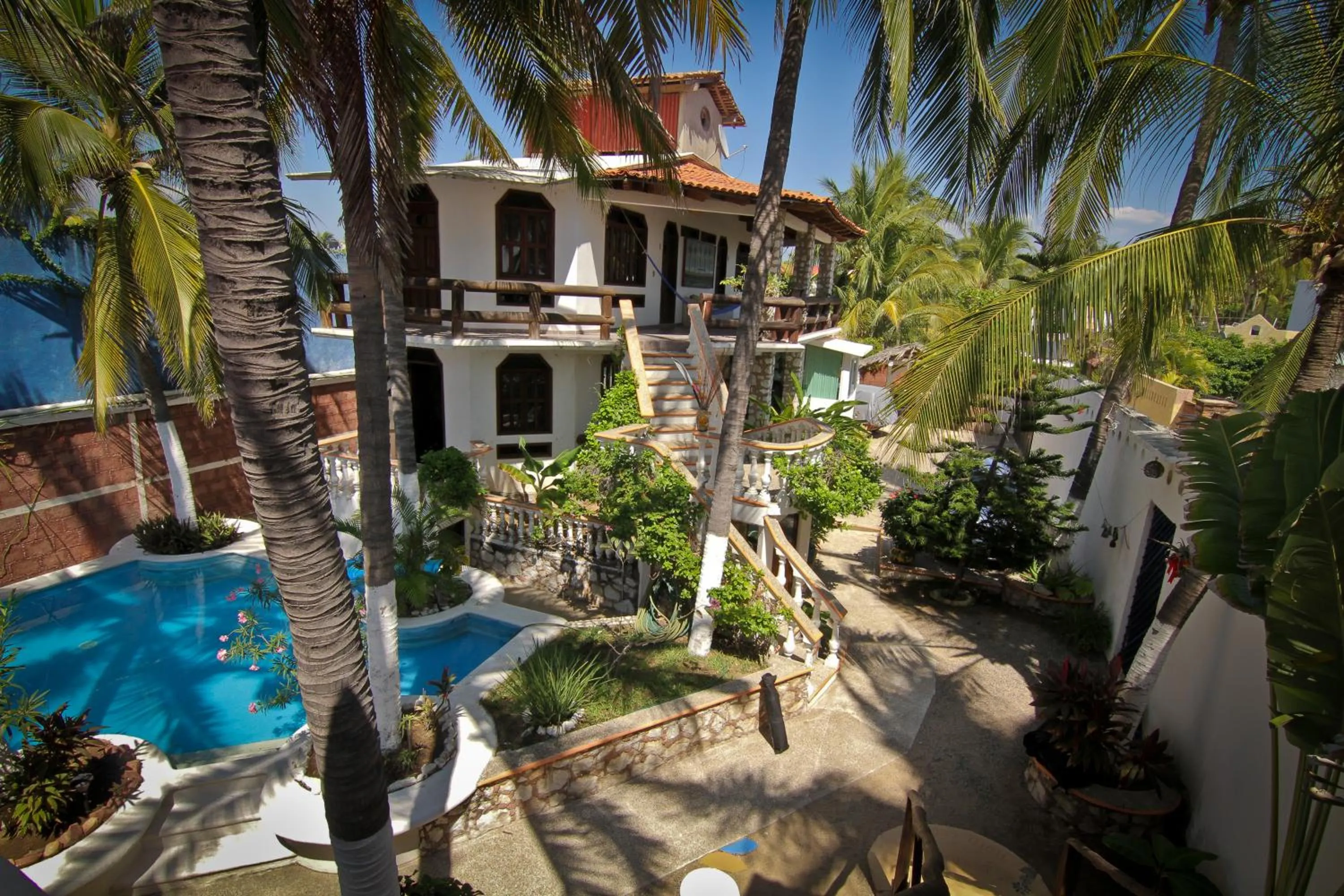 Bird's eye view in Hotel Gilda