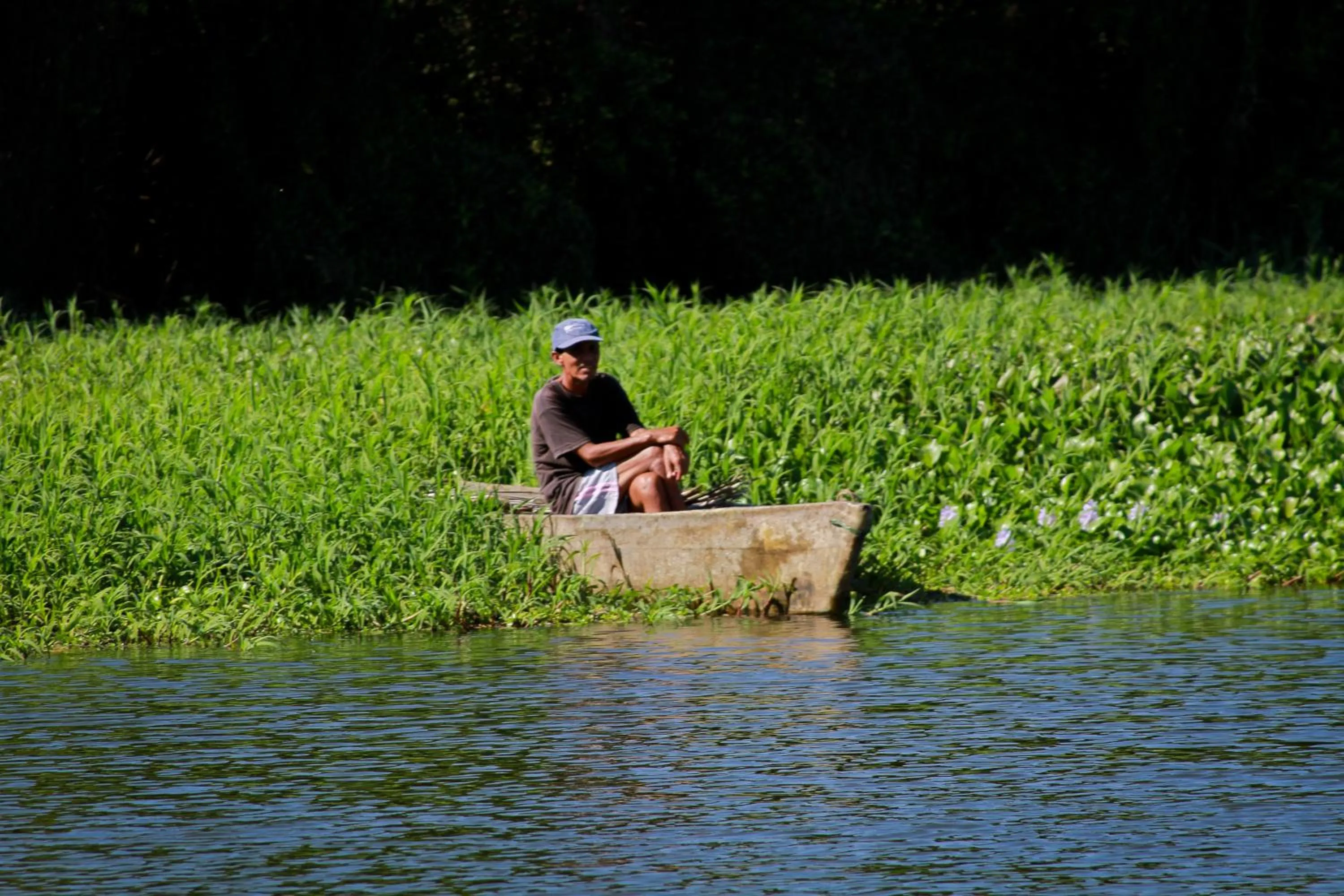Fishing in Hotel Gilda