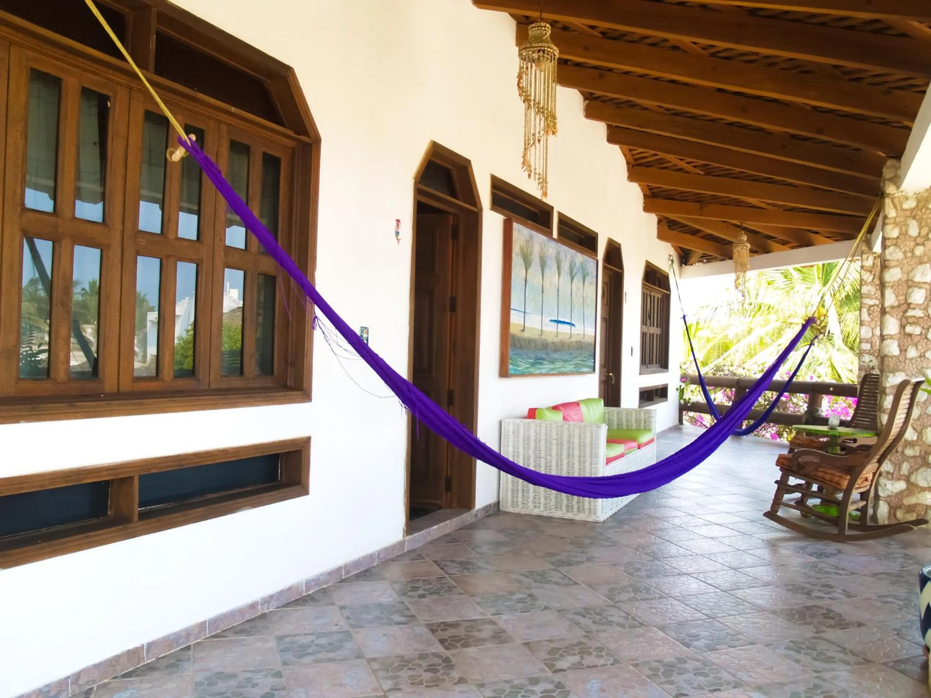 Decorative detail in Hotel Gilda