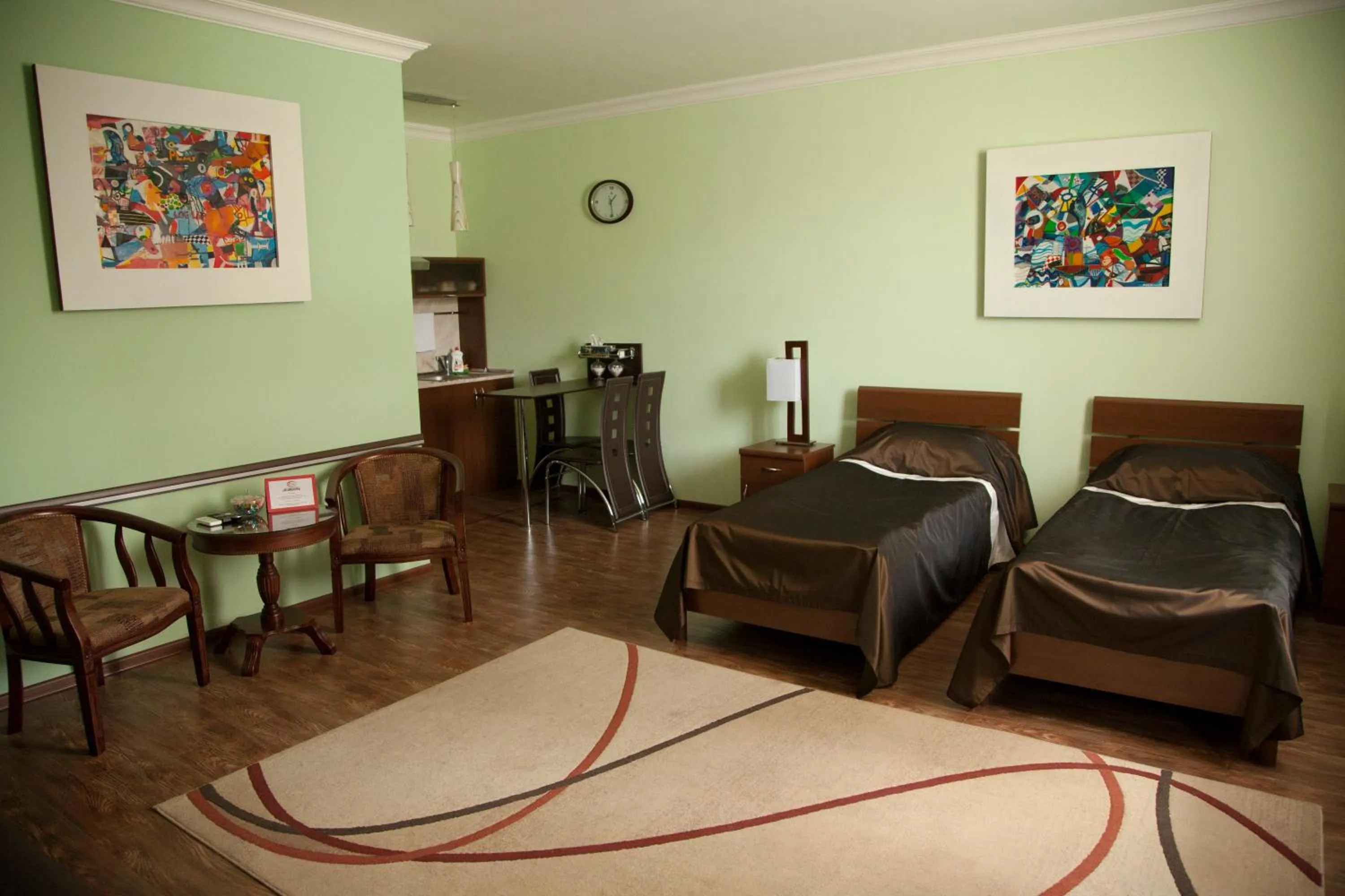 Bed in Hin Yerevantsi Hotel