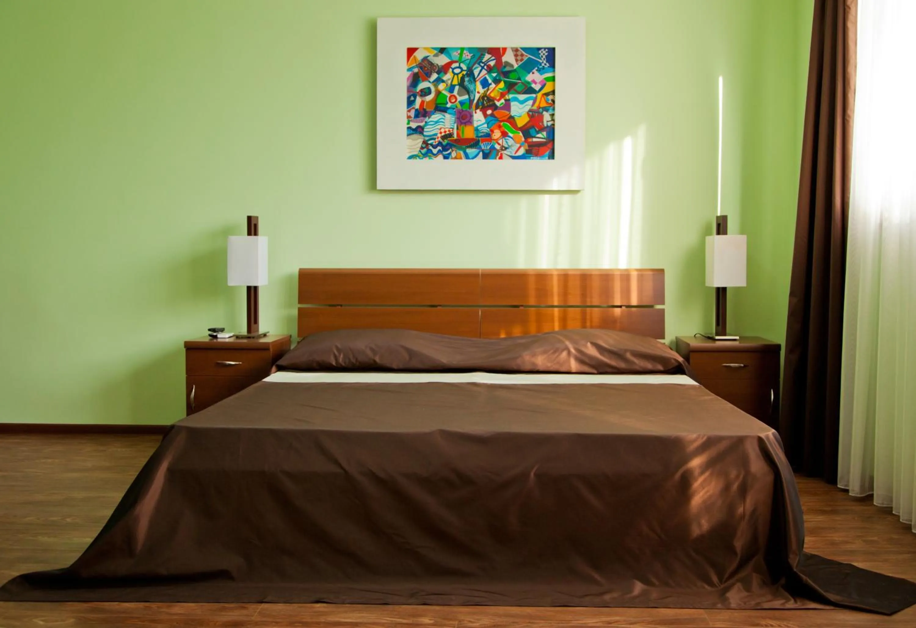 Bed in Hin Yerevantsi Hotel