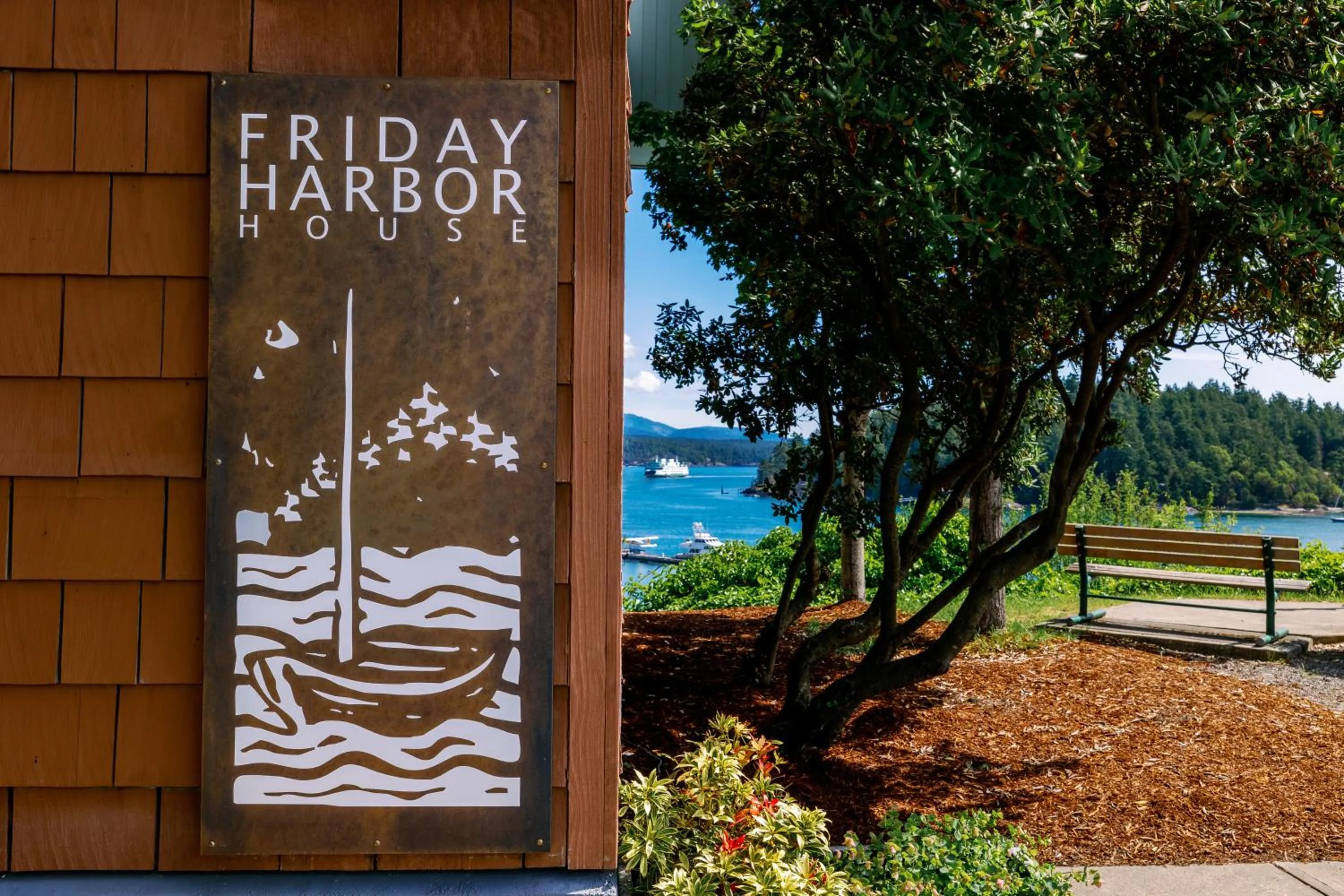 Property logo or sign in Friday Harbor House