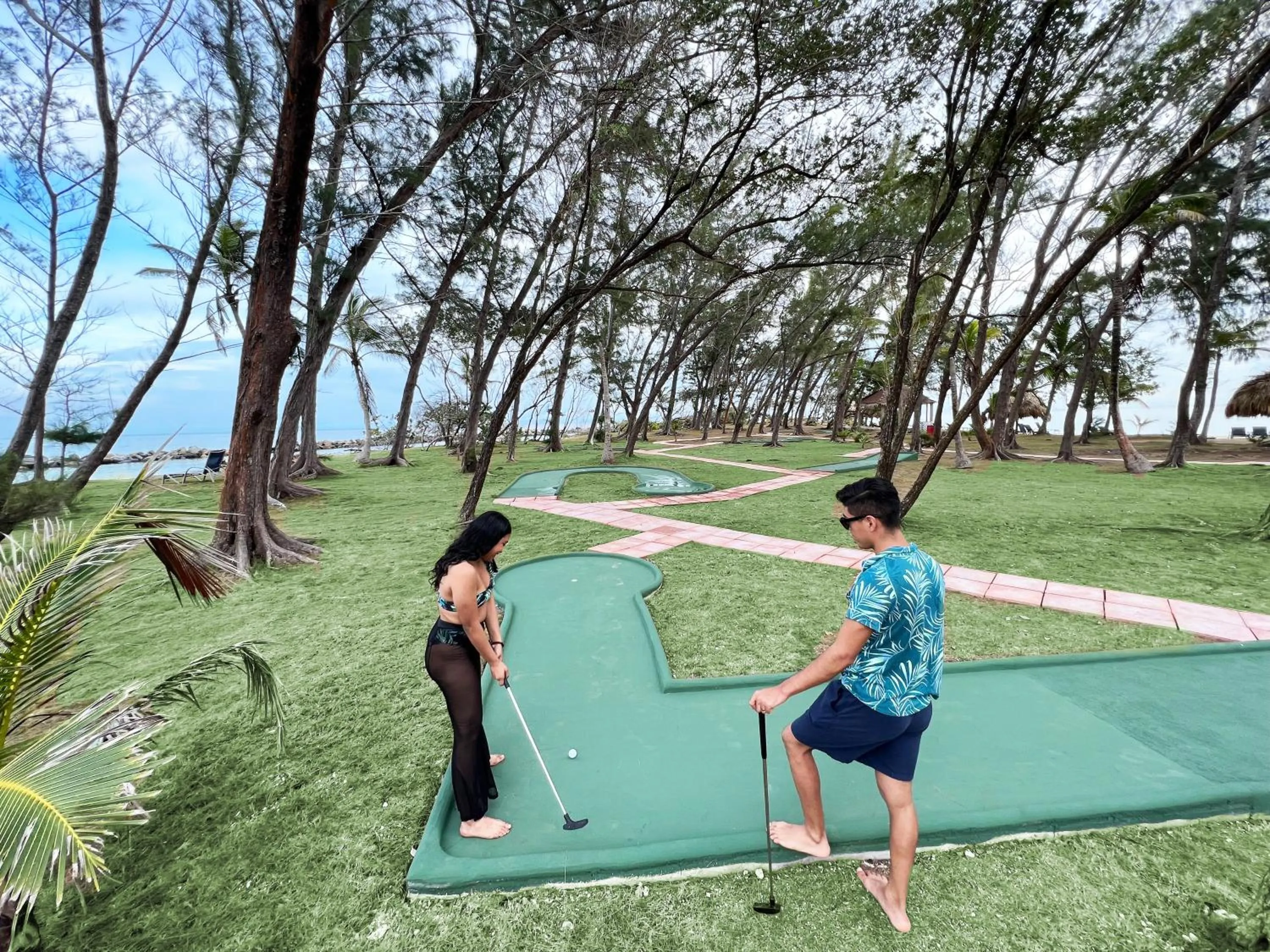 Minigolf in Fantasy Island Beach Resort and Marina - All Inclusive