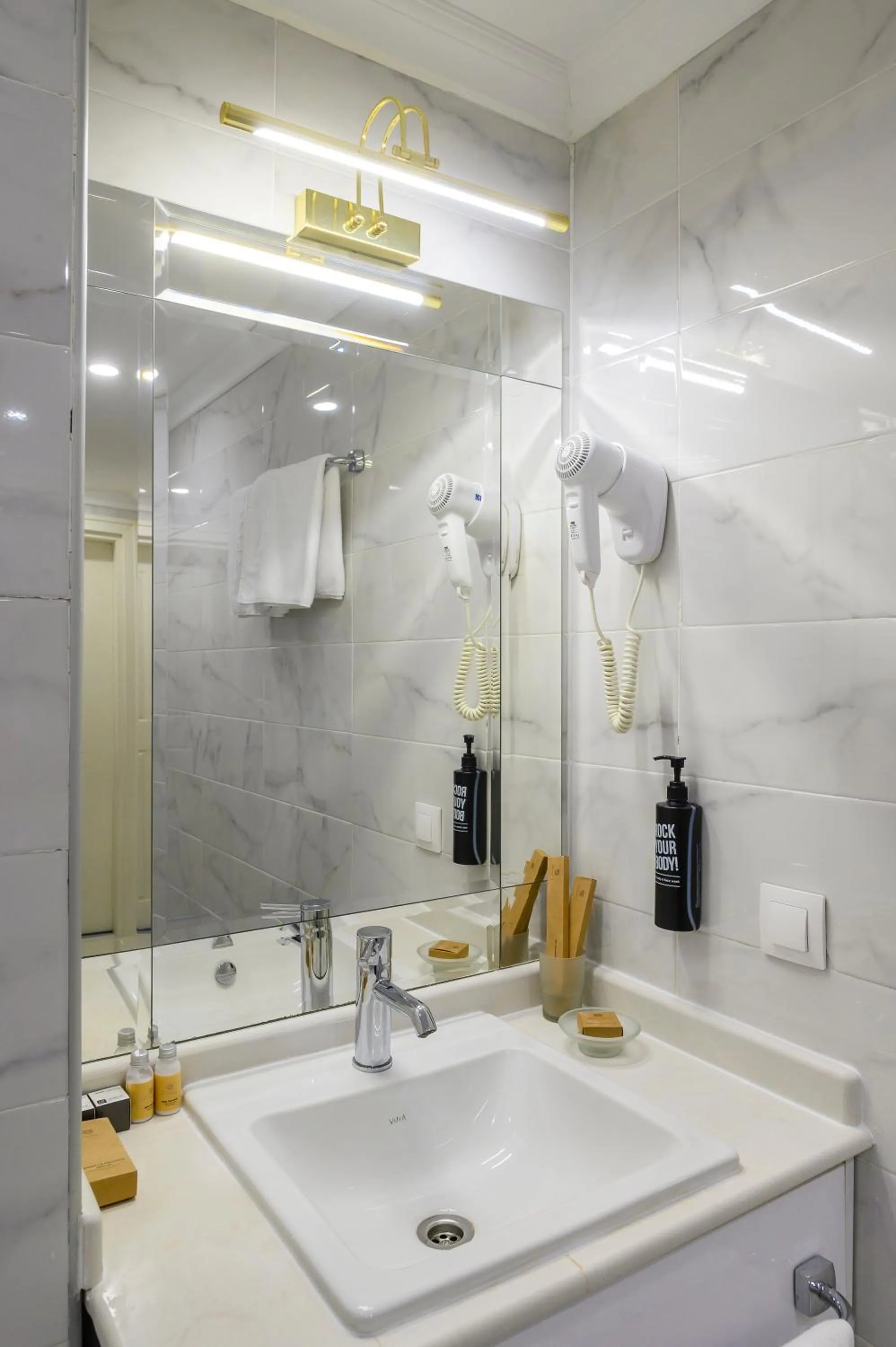 Bathroom in Almaty Hotel