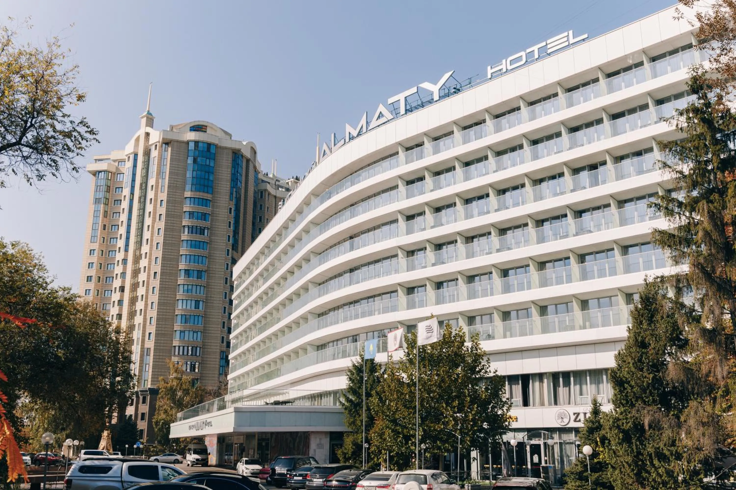 Property building in Almaty Hotel