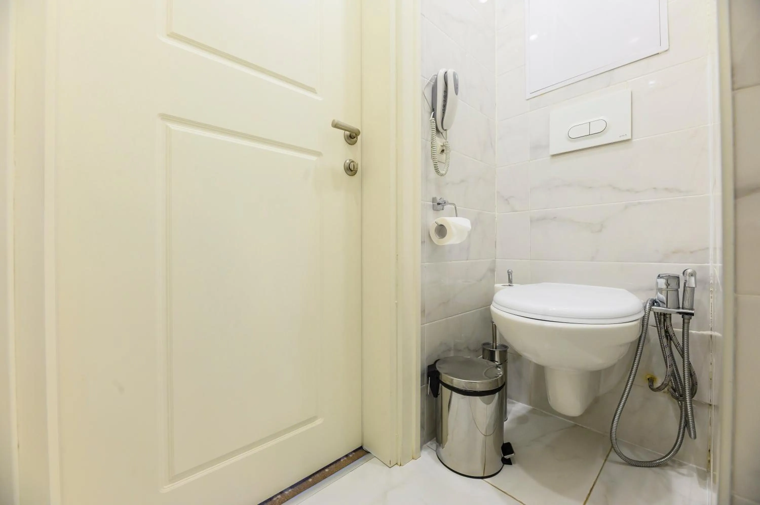 Toilet in Almaty Hotel