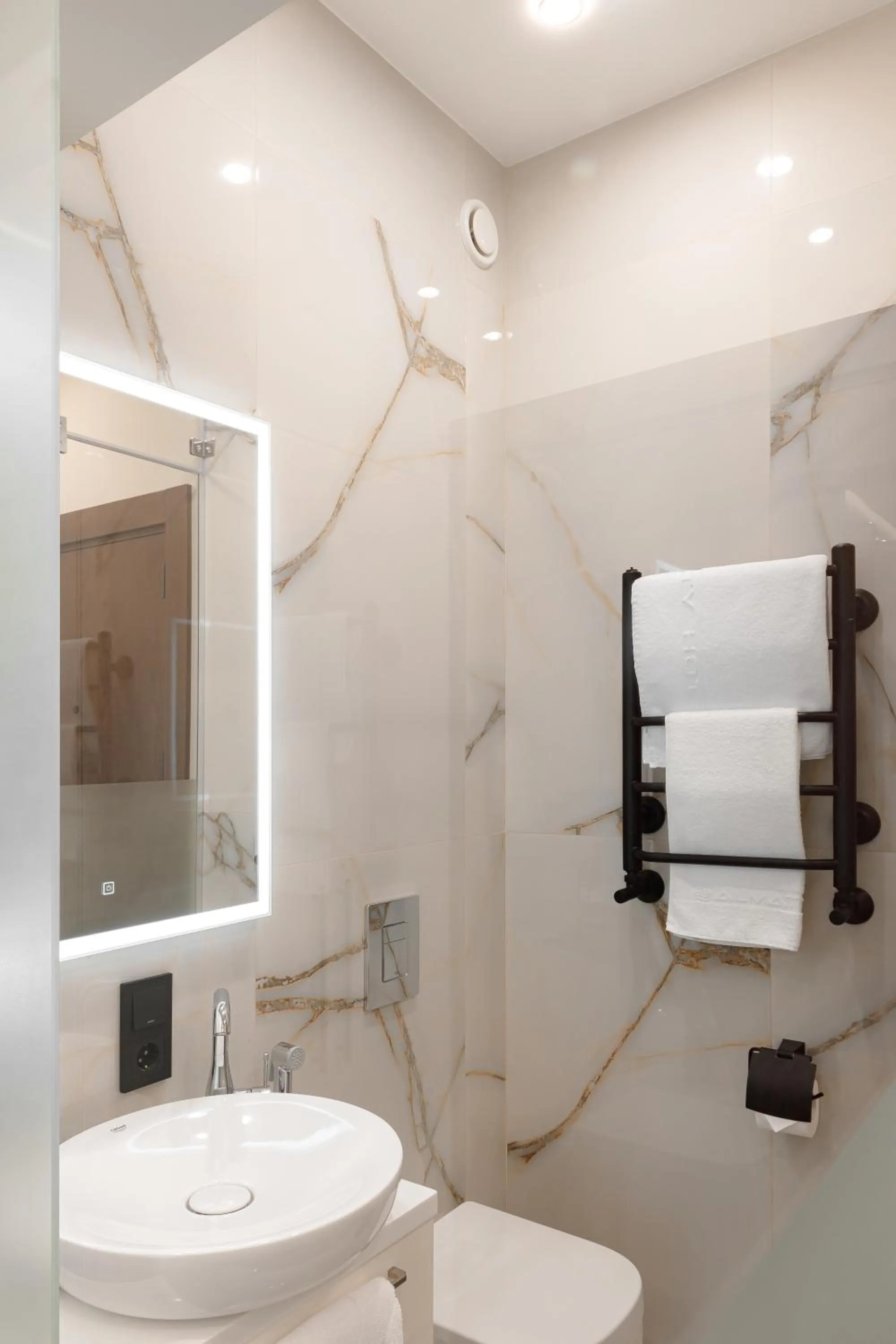 Shower in Almaty Hotel