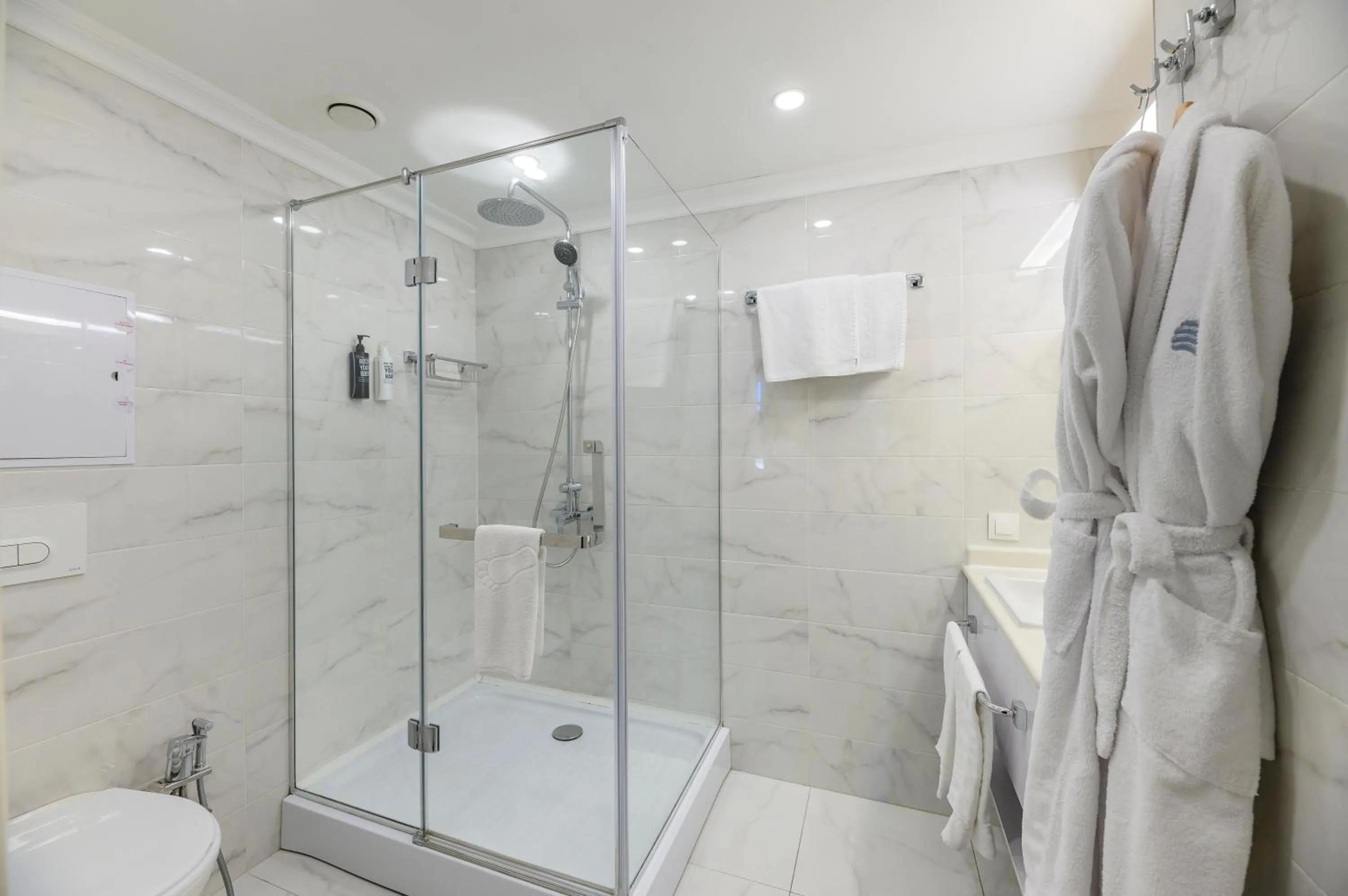 Shower in Almaty Hotel