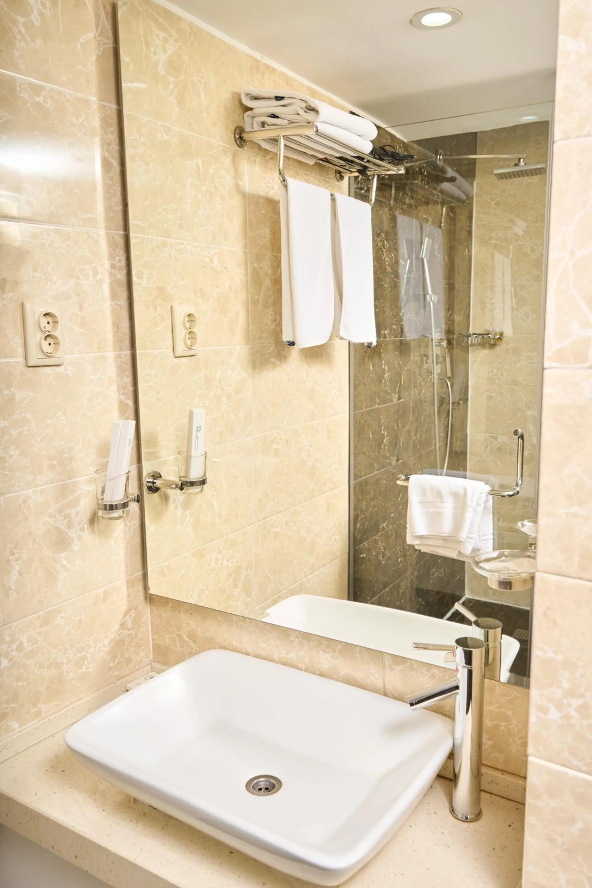 Bathroom in Almaty Hotel