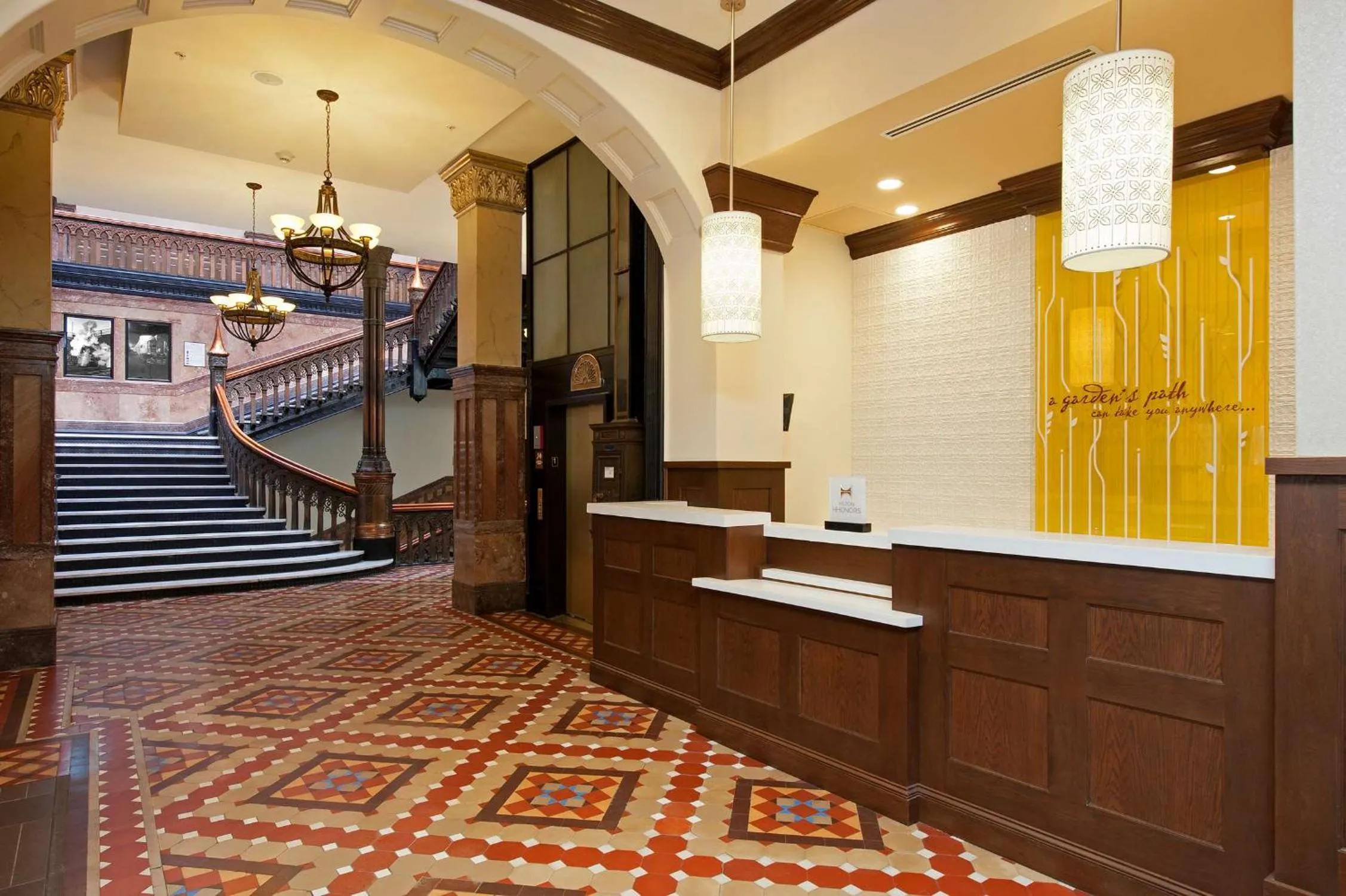 Lobby or reception in Hilton Garden Inn Milwaukee Downtown