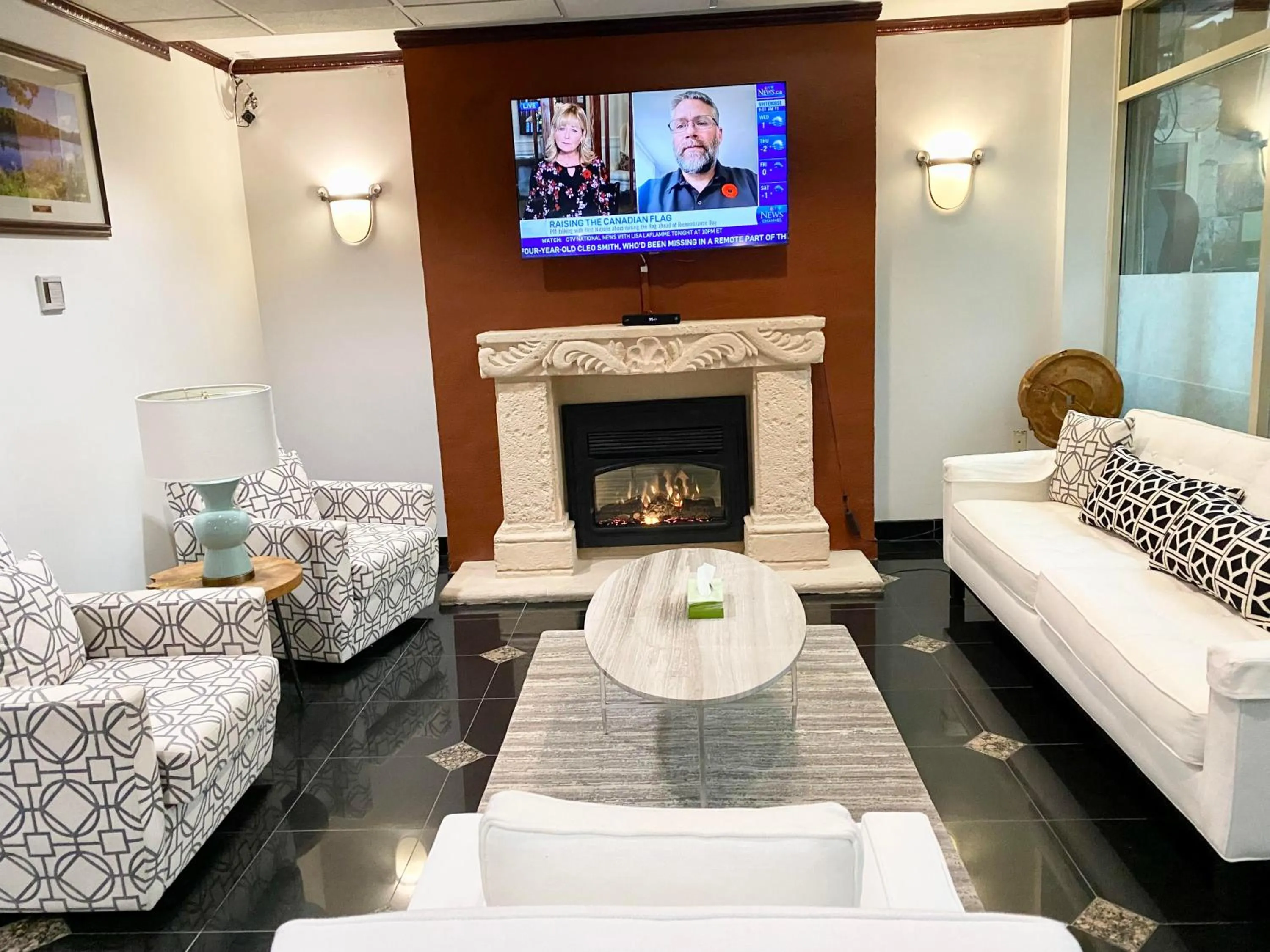 Seating area in SureStay by Best Western Richmond Vancouver Airport